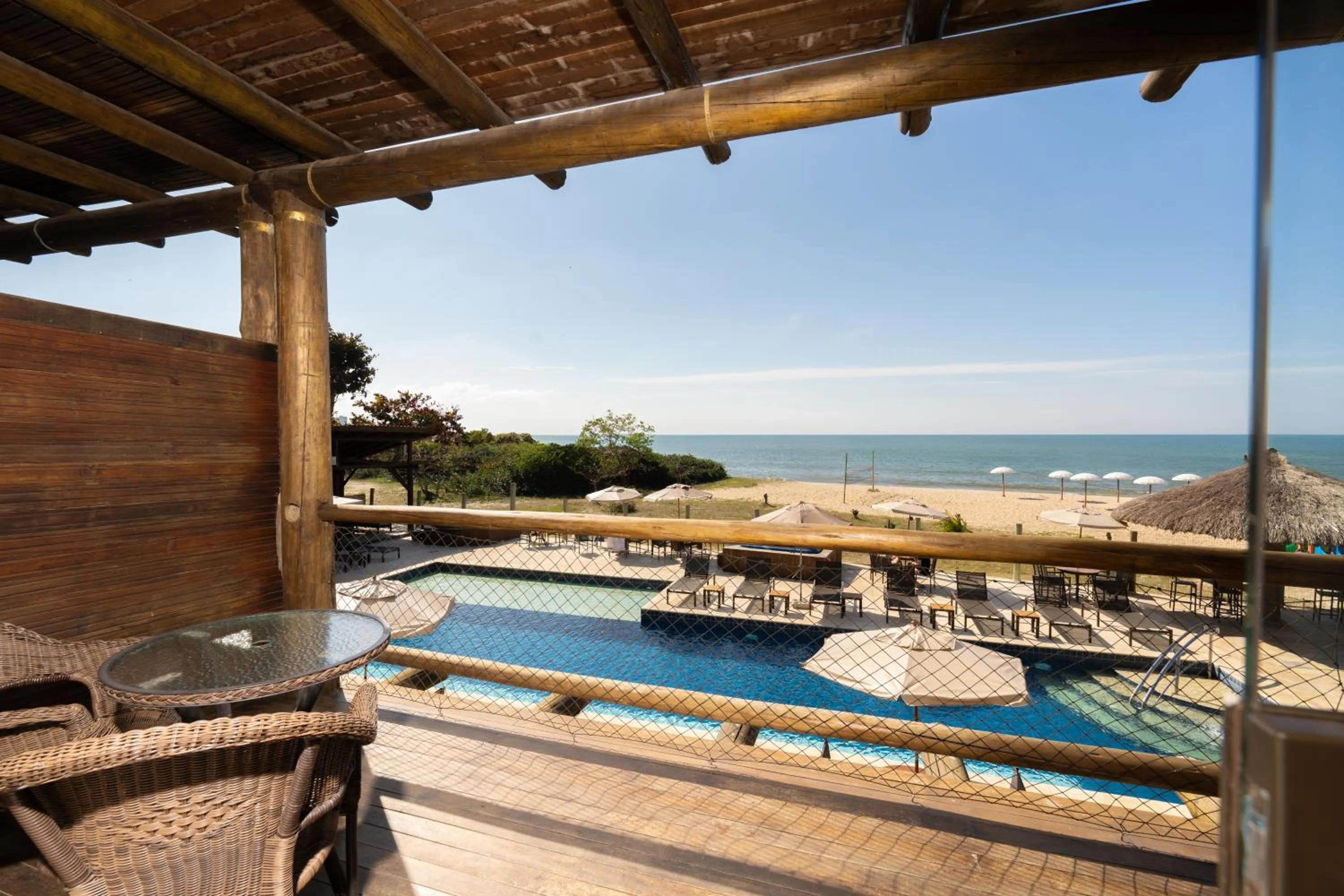 Patio in Pousada Pedra da Ilha