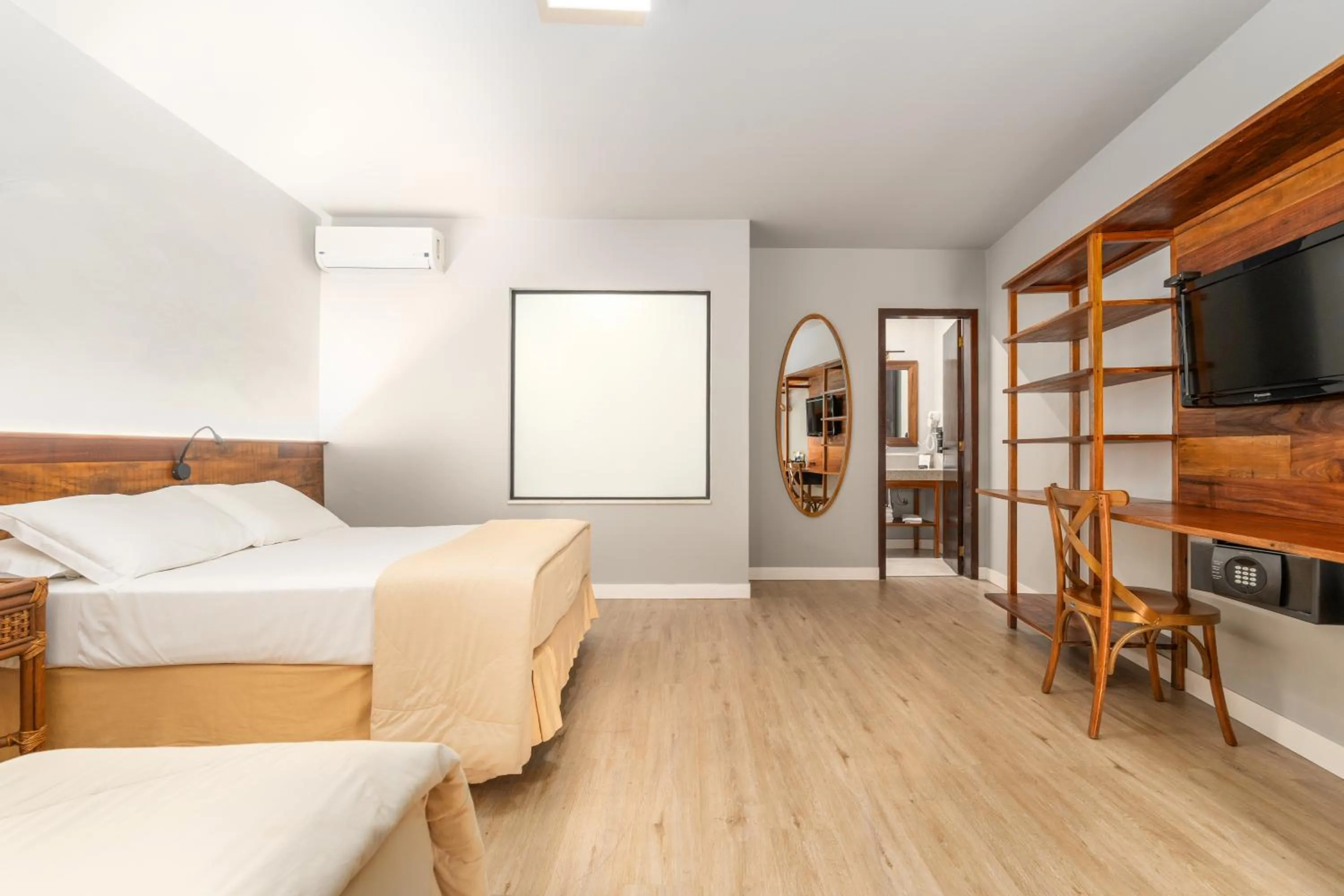 Bed in Pousada Pedra da Ilha