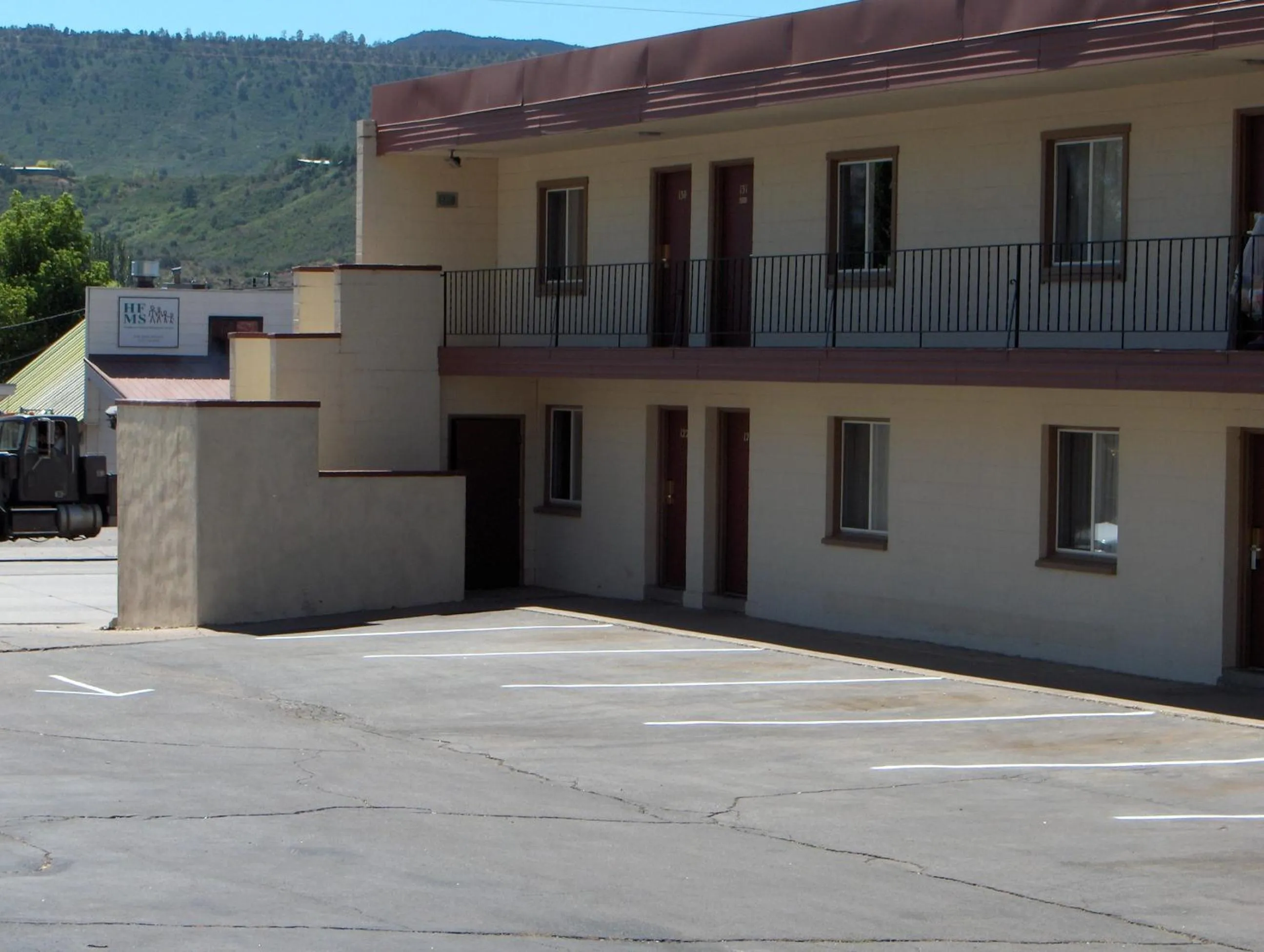 Facade/entrance in Budget Inn Durango