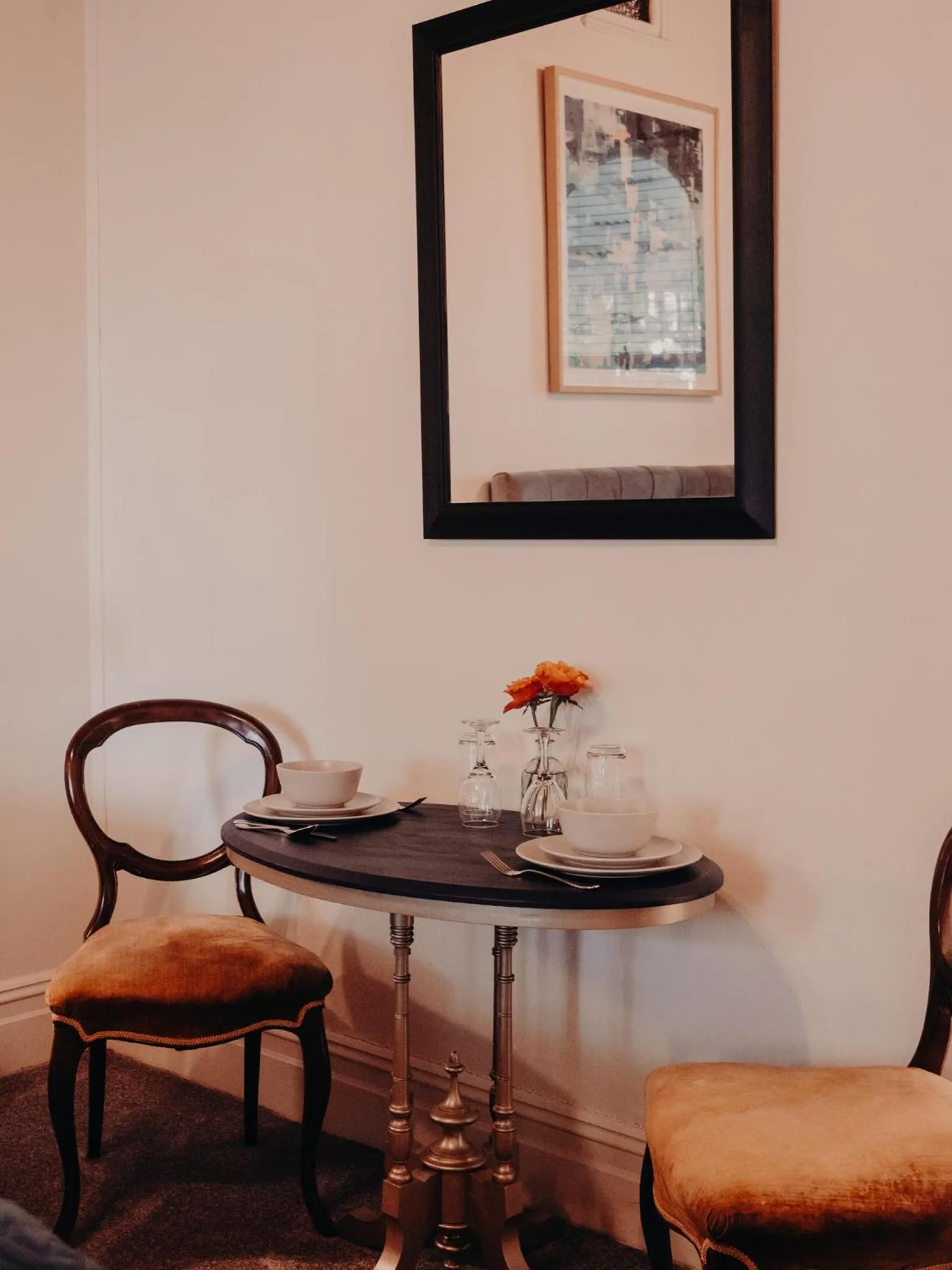Dining area in Genesta House