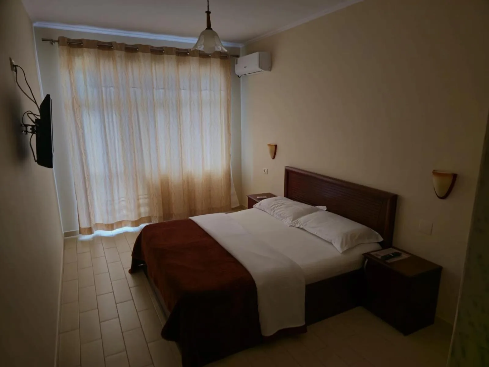 Bed in Hotel Belvedere