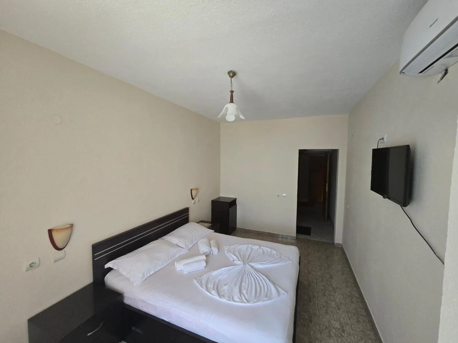 Bed in Hotel Belvedere