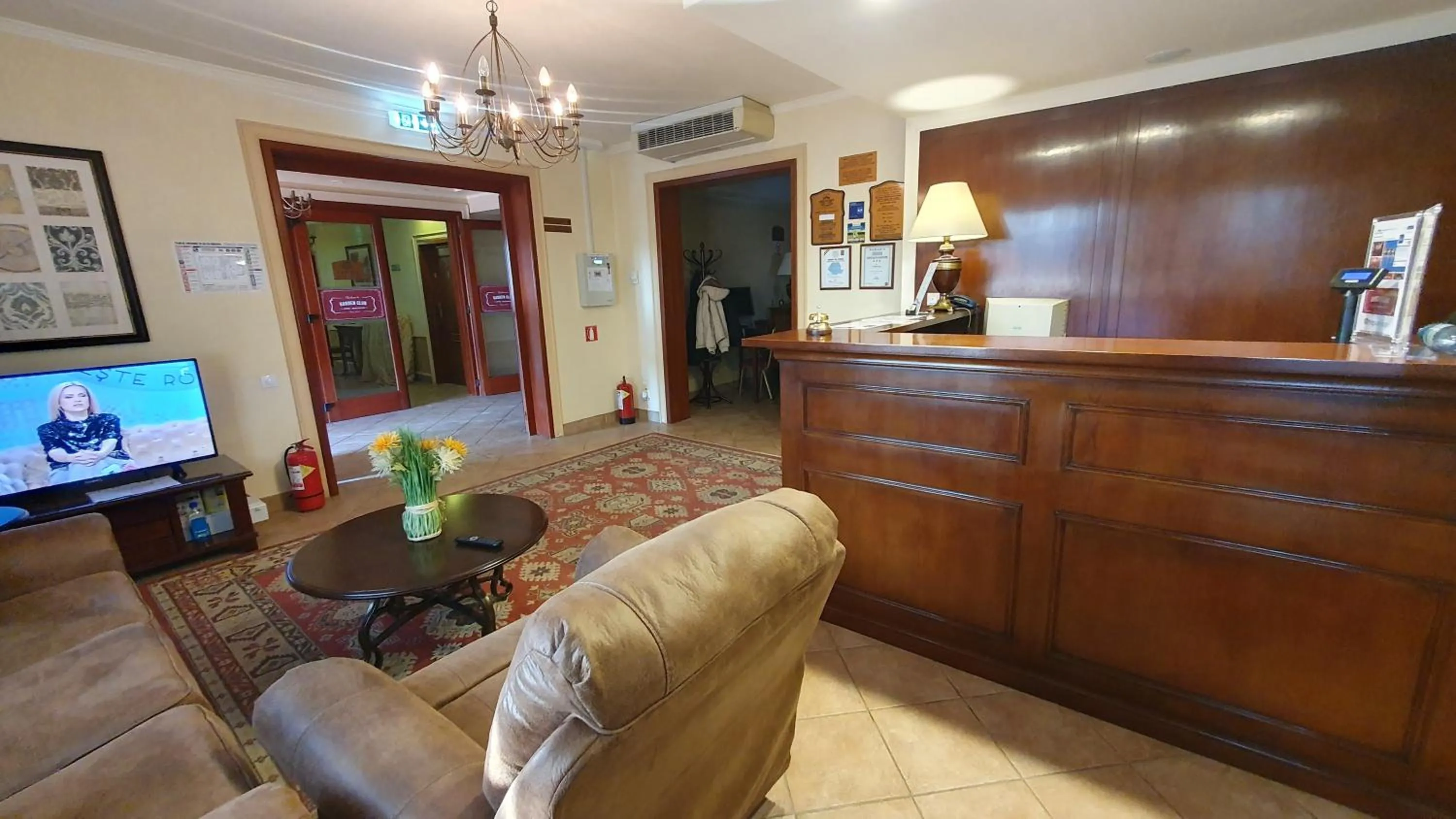 Lobby or reception in Hotel Garden Club