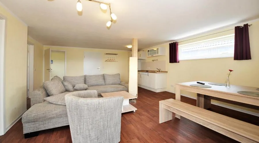 Kitchen or kitchenette in Bergoase Panorama-Apartments