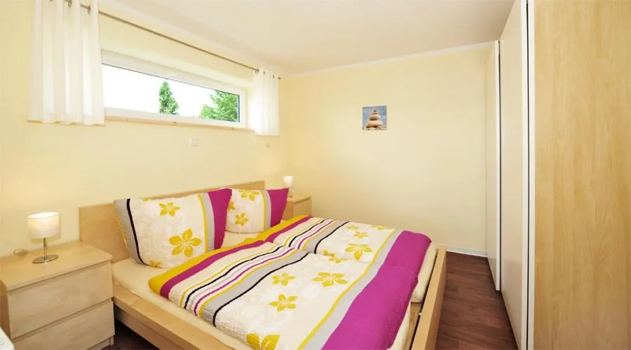 Bedroom, Bed in Bergoase Panorama-Apartments