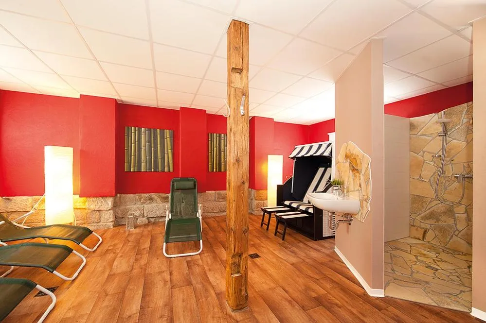 Sauna in Bergoase Panorama-Apartments