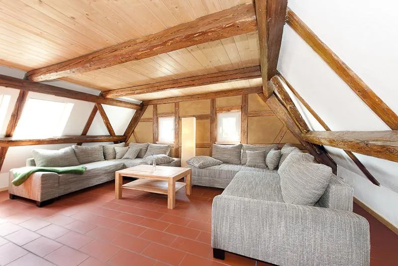 Living room in Bergoase Panorama-Apartments