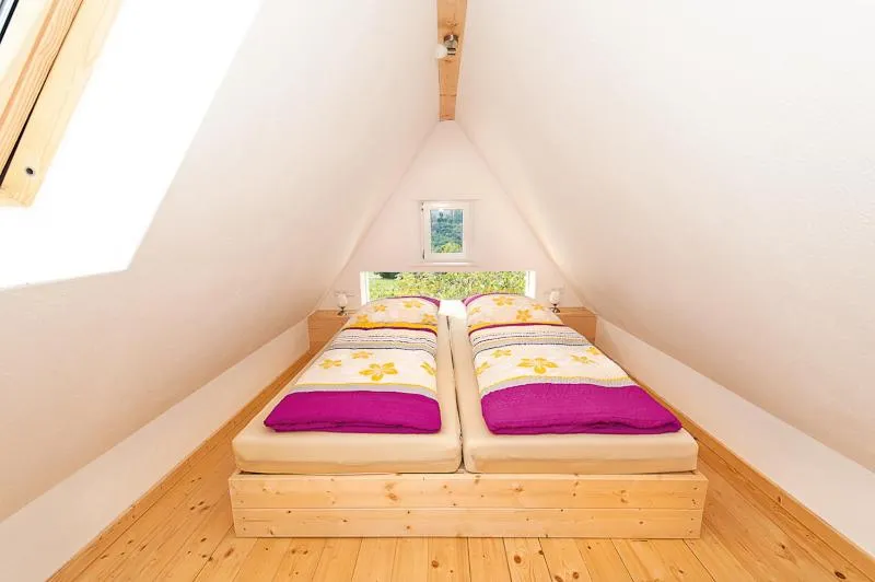 Bedroom, Bed in Bergoase Panorama-Apartments