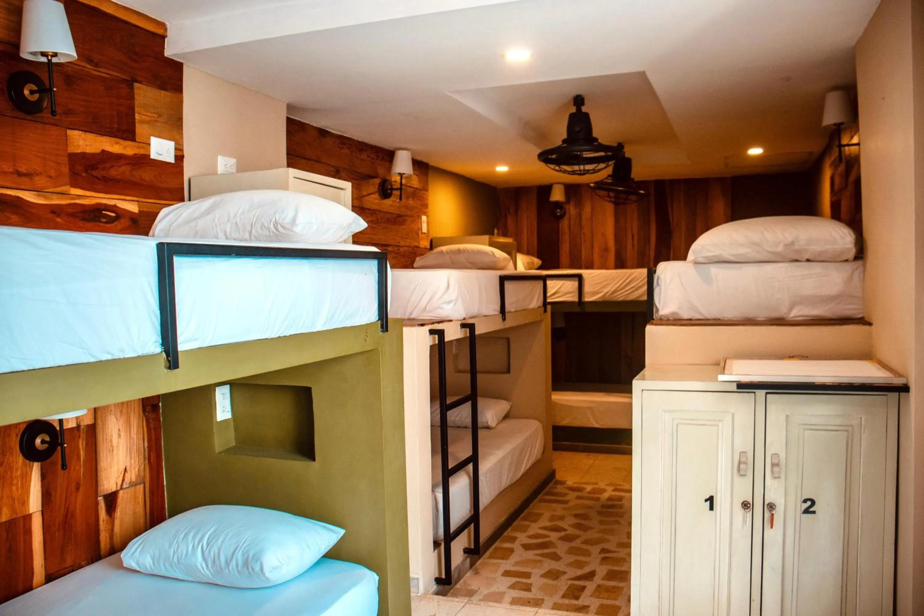 Bedroom, Bed in Peregrinos Hostel Cartagena de Indias