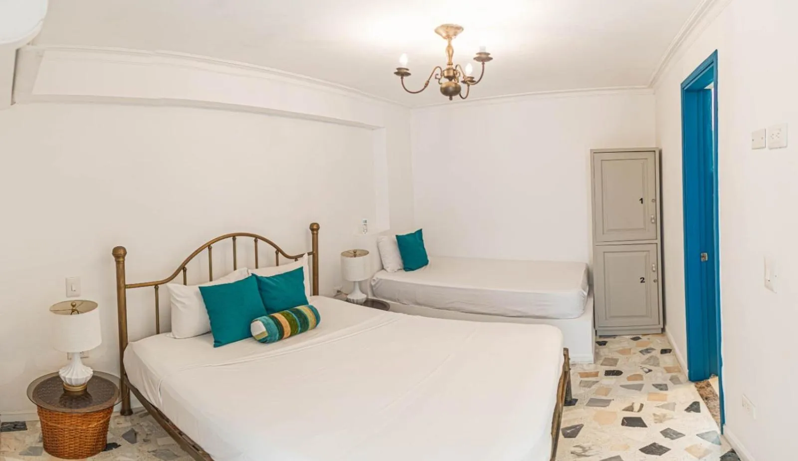 Bed in Peregrinos Hostel Cartagena de Indias