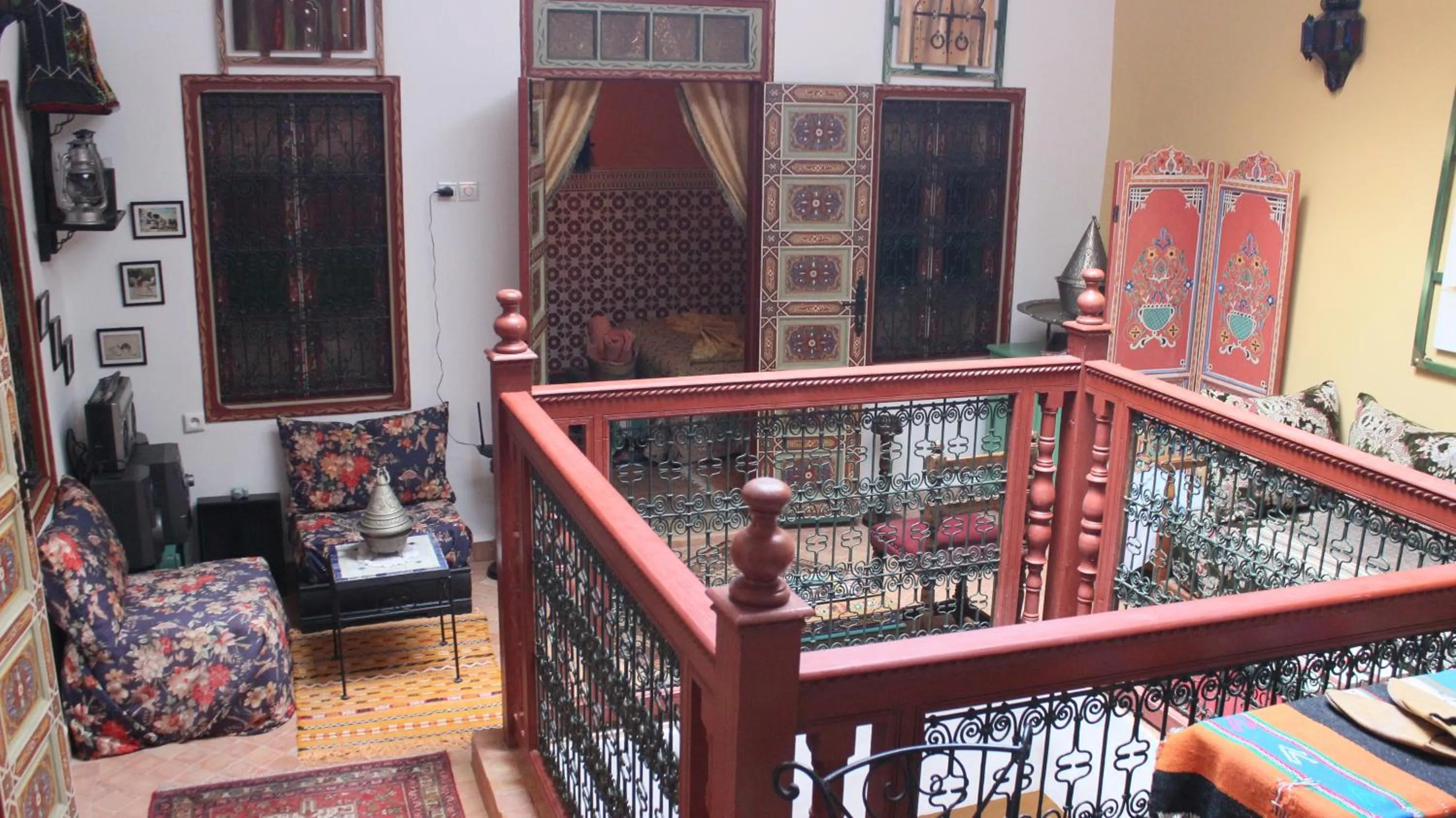 Seating area in Dar Pa Labzioui