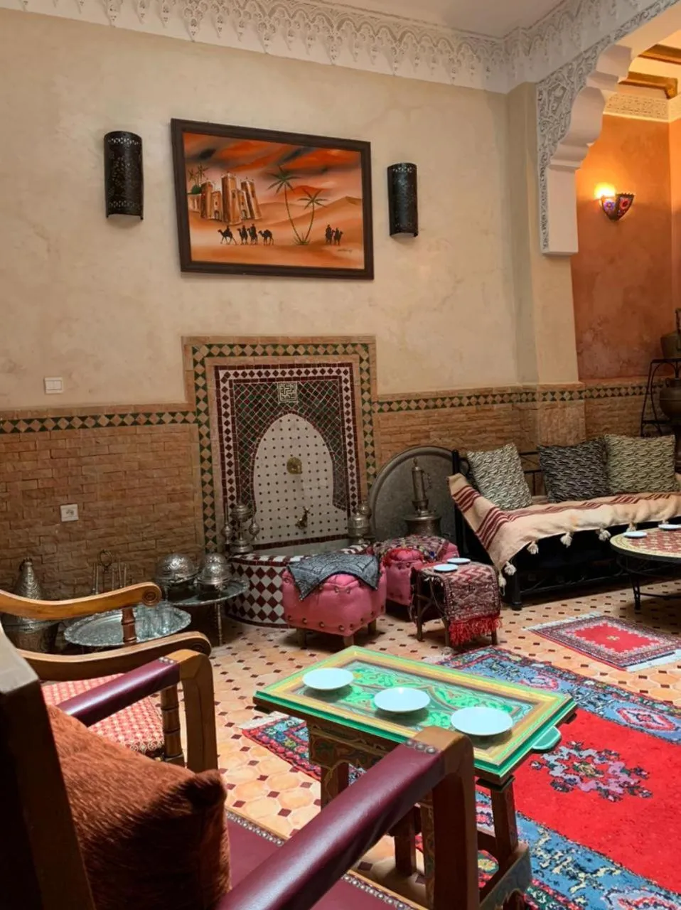 Living room in Dar Pa Labzioui