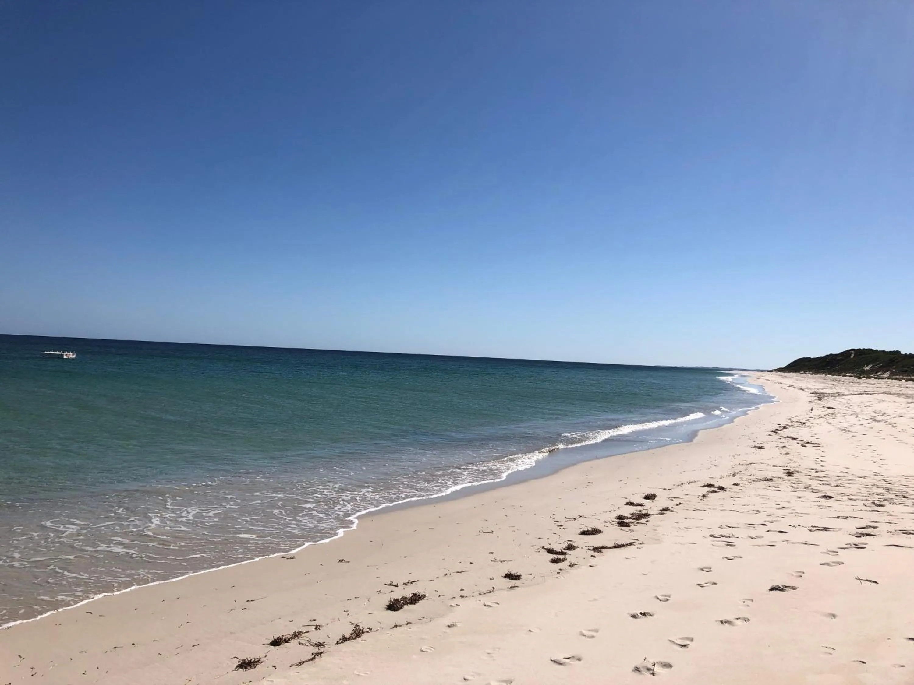 Sea view in Peppermint Grove Beach Holiday Park