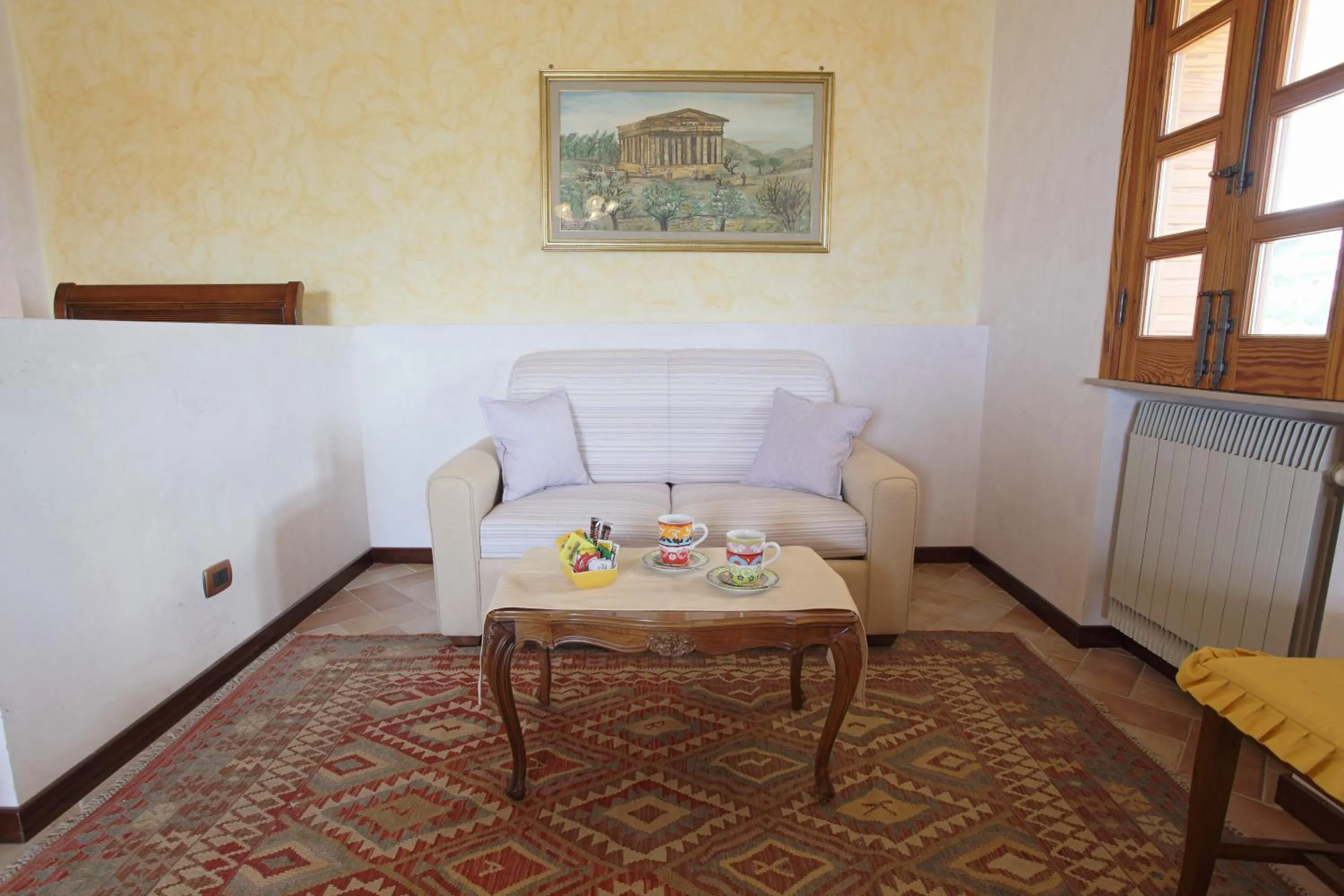 Living room in Villa Diana