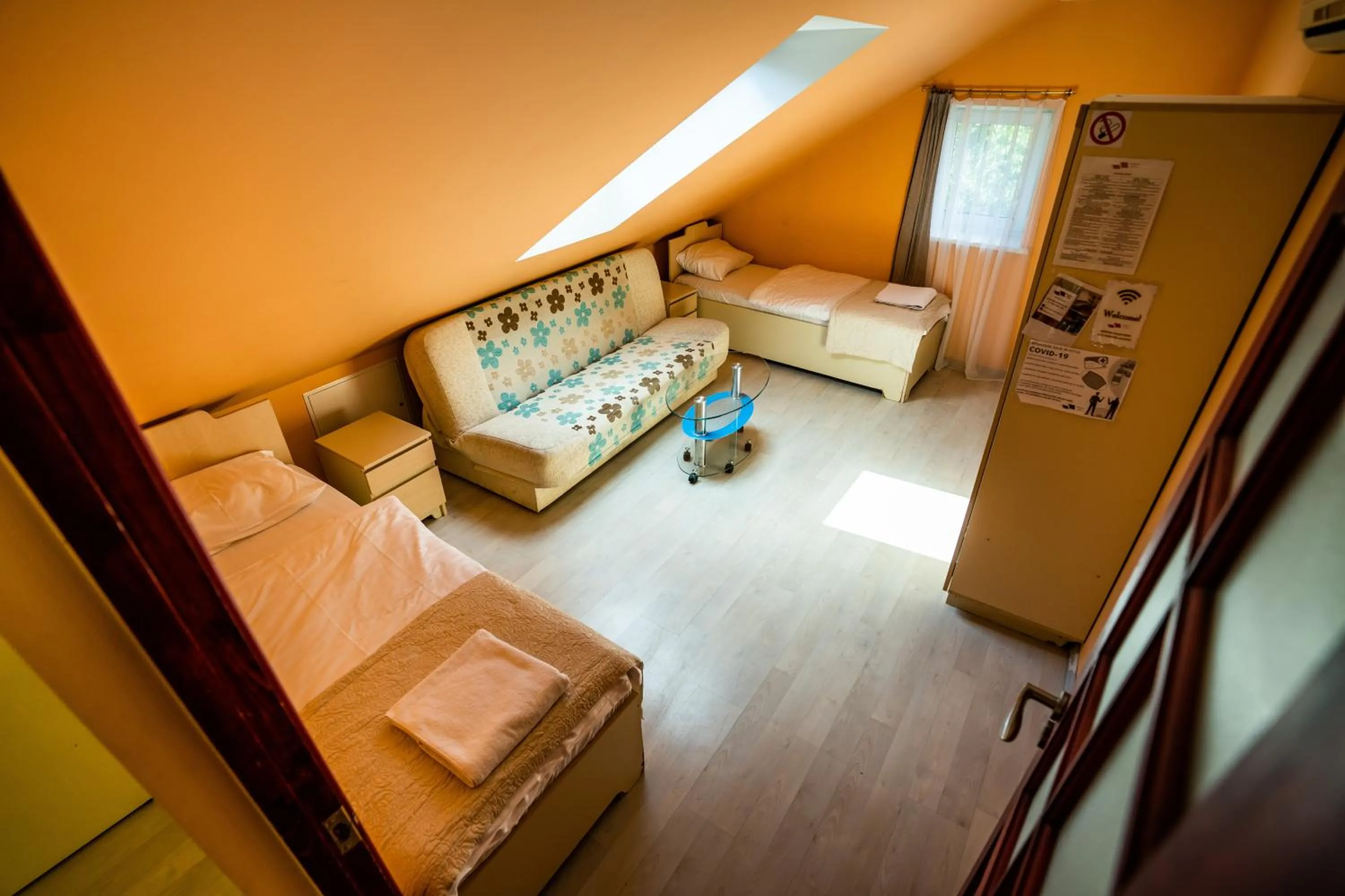 Bed in Klaipeda INN Private Parking and Kitchen