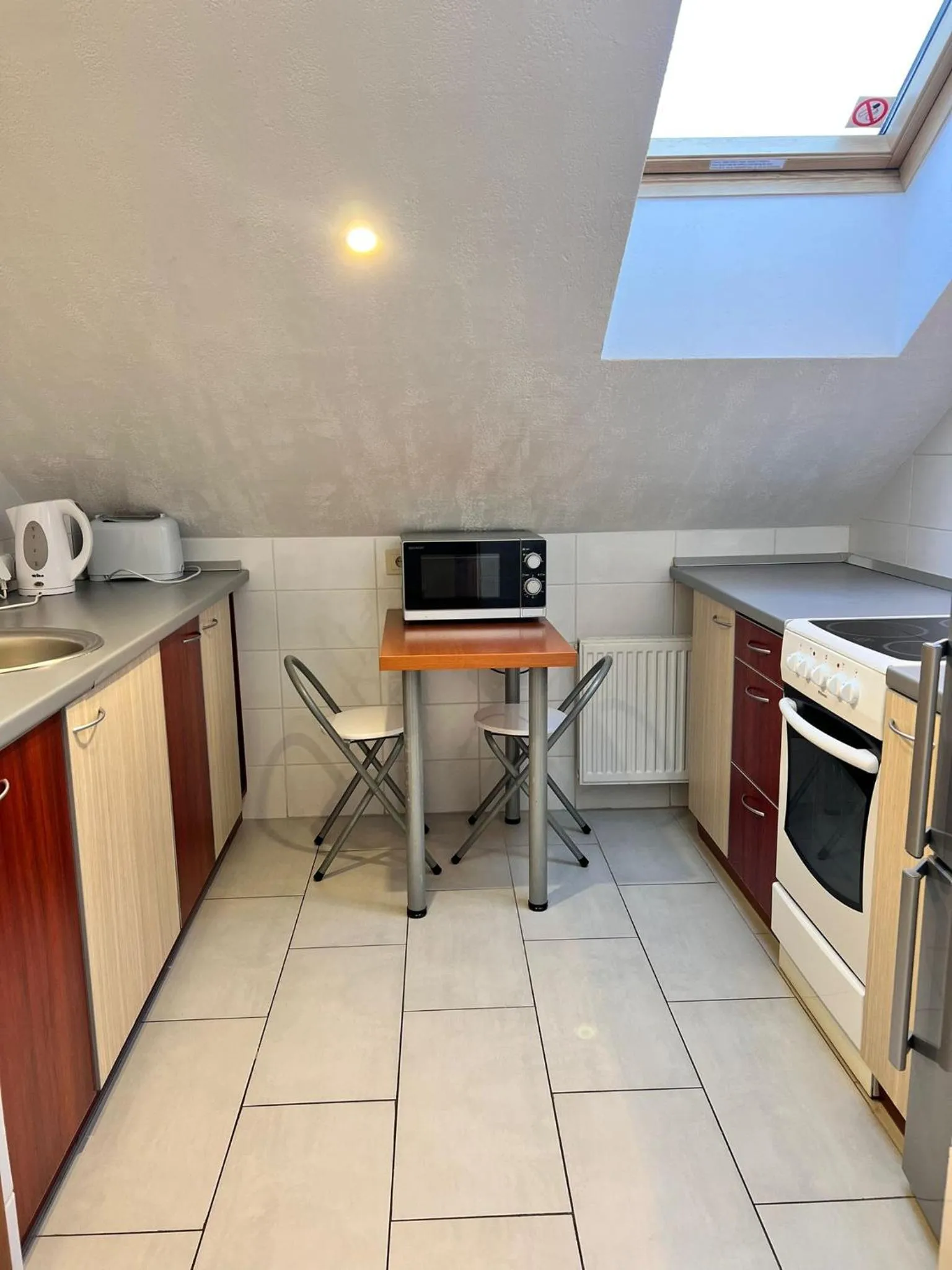 kitchen in Klaipeda INN Private Parking and Kitchen