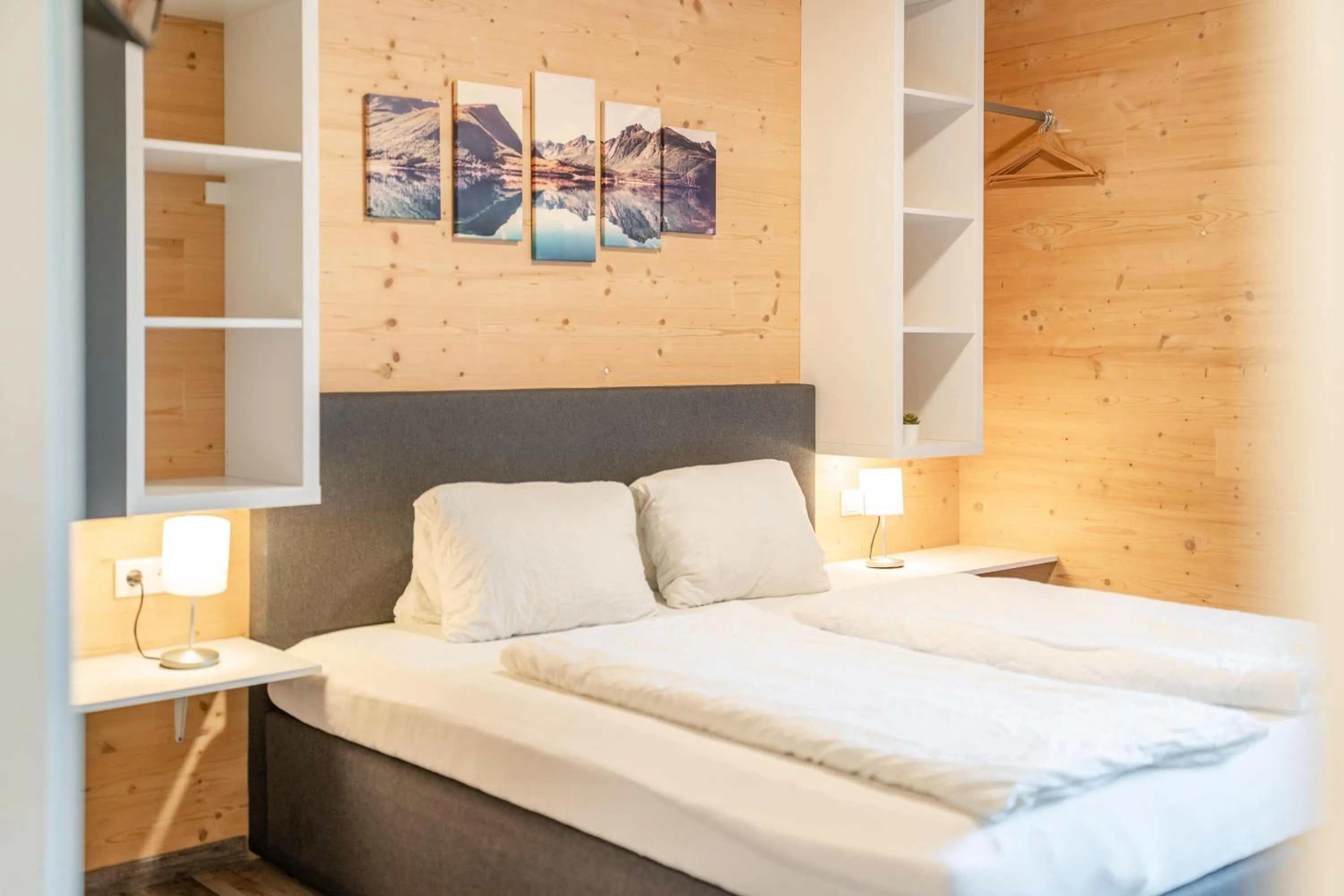 Bed in Gästehaus am Hahnenkamm