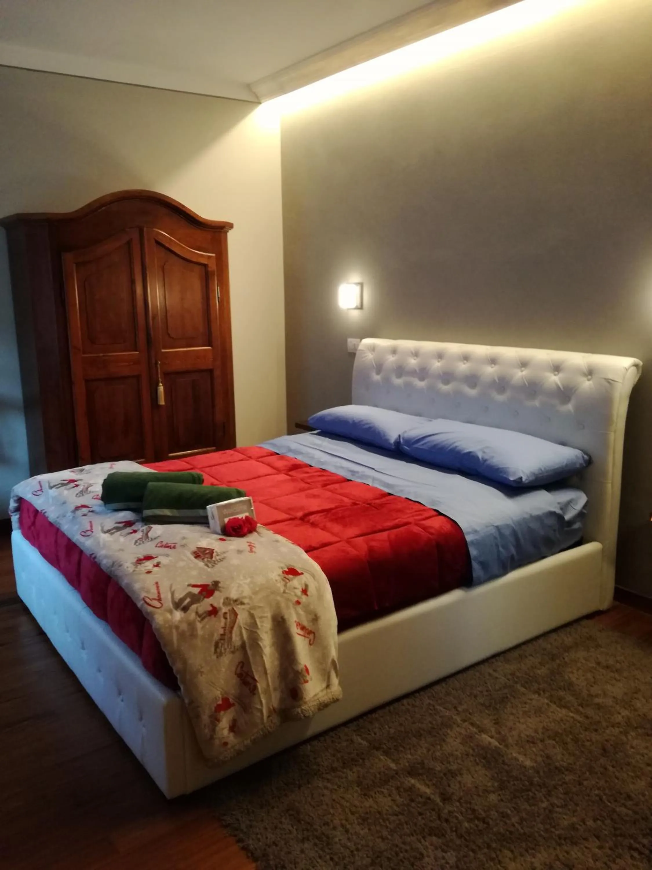 View (from property/room), Bed in B&B Casa dell'Orso