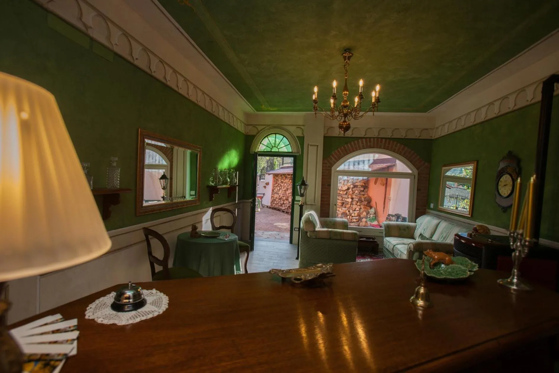 Lobby or reception in B&B Casa dell'Orso