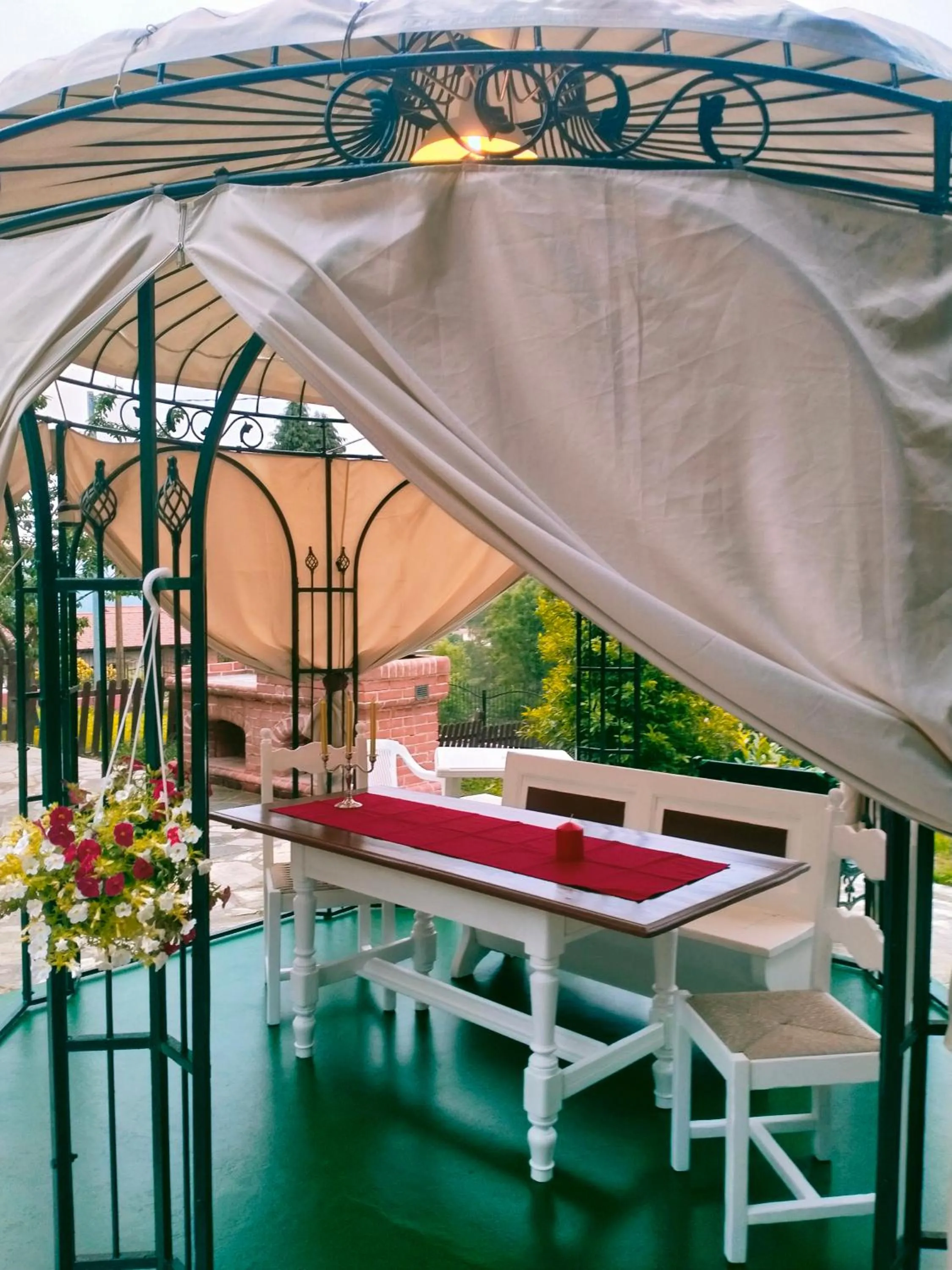 Patio in B&B Casa dell'Orso