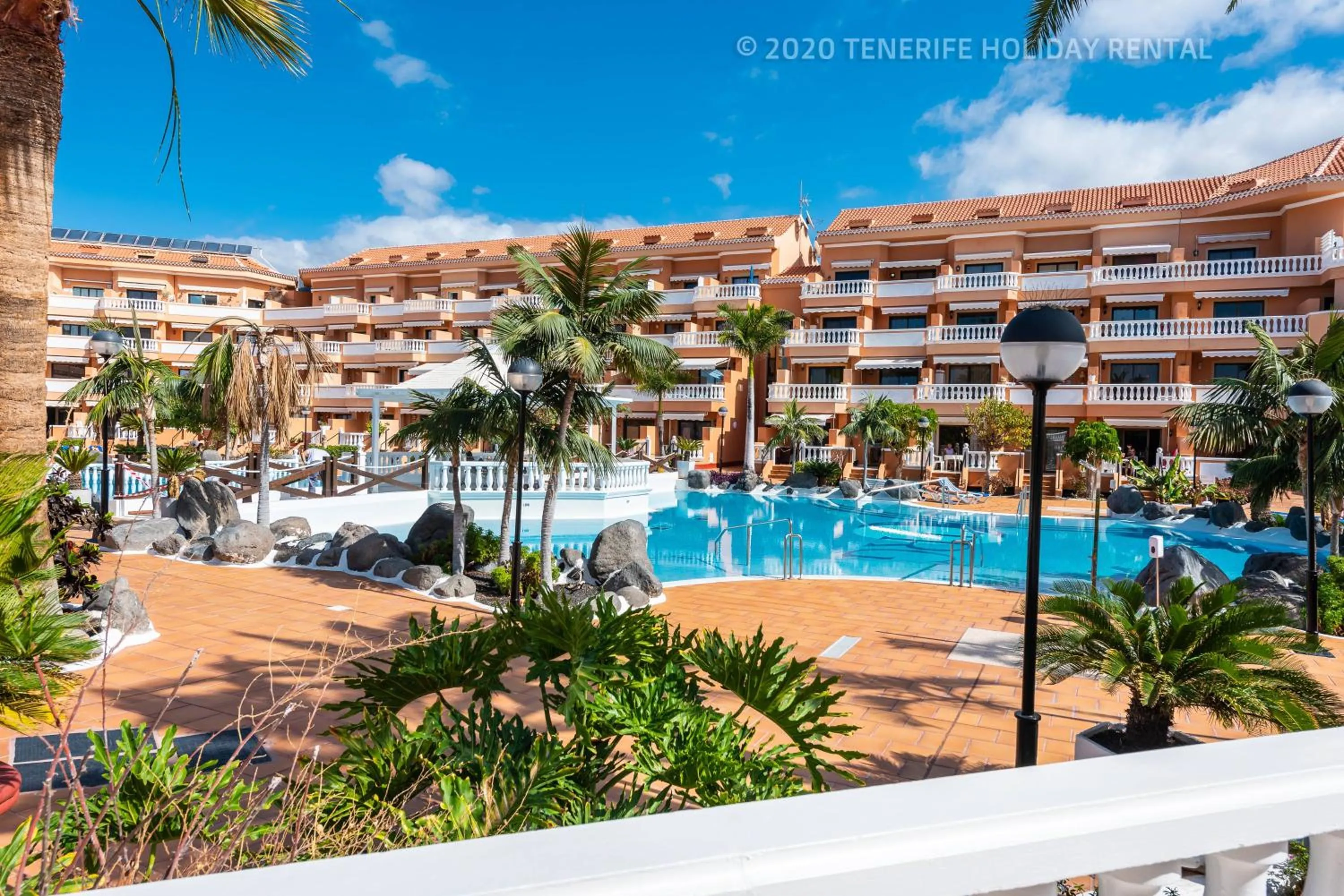 Pool view in Tenerife Royal Gardens - Viviendas Vacacionales