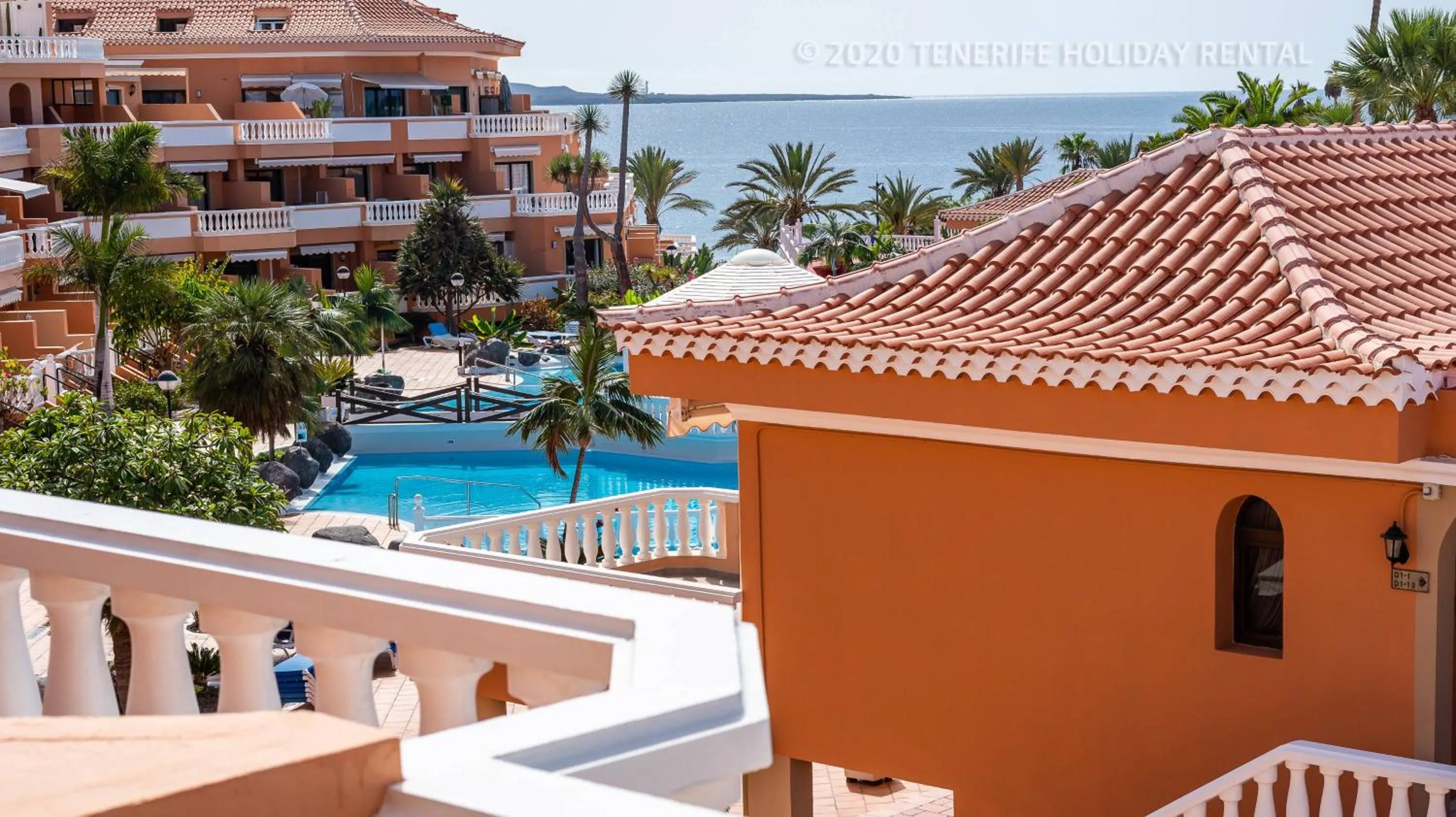 Balcony/Terrace in Tenerife Royal Gardens - Viviendas Vacacionales