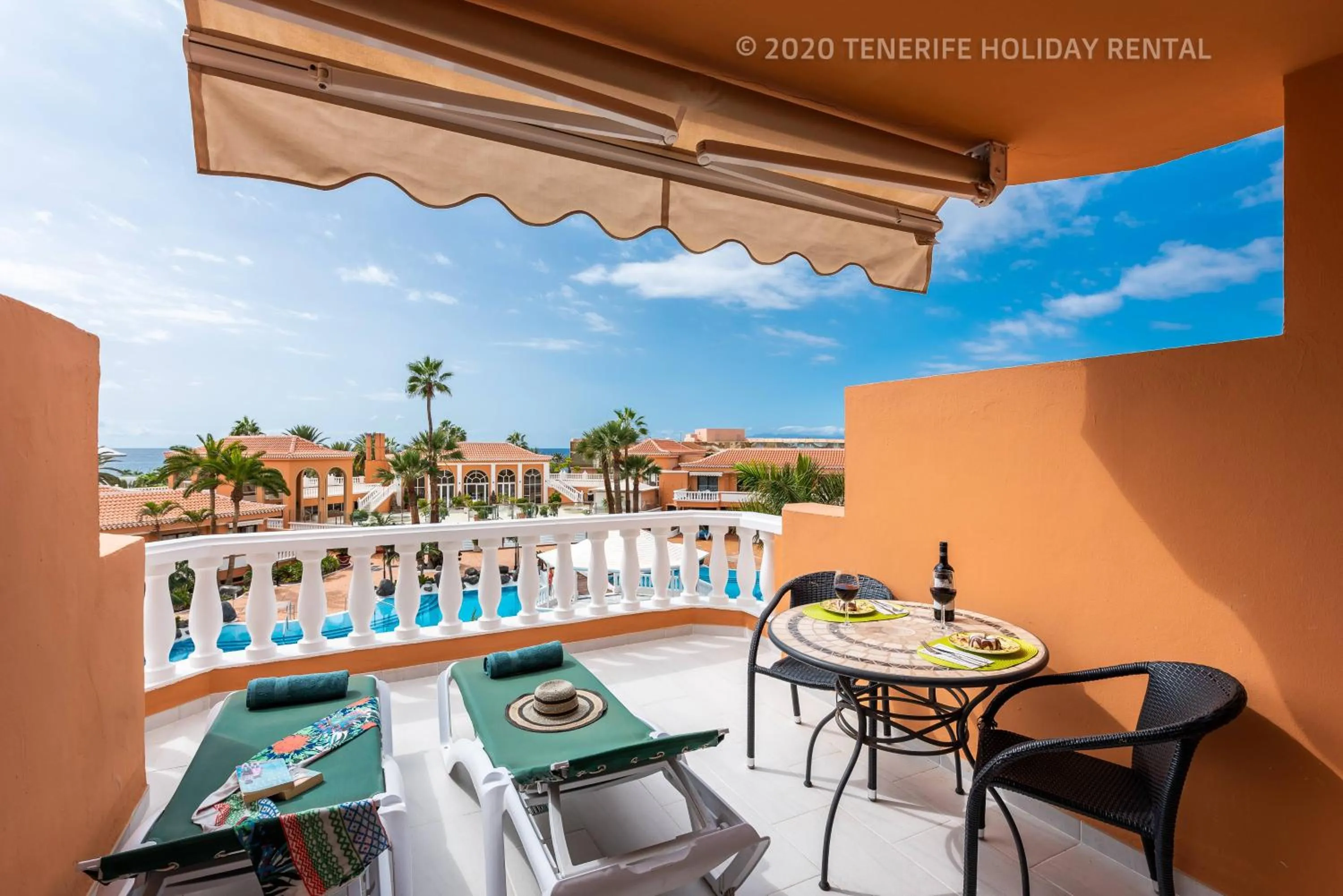 Balcony/Terrace in Tenerife Royal Gardens - Viviendas Vacacionales