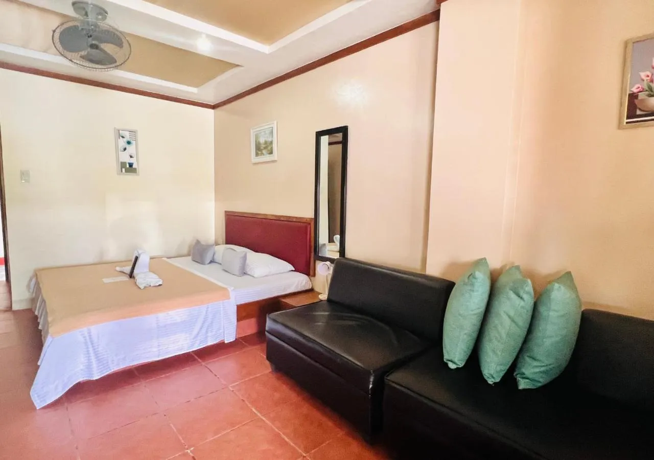 Floor plan, Bed in Badladz Beach and Dive Resort