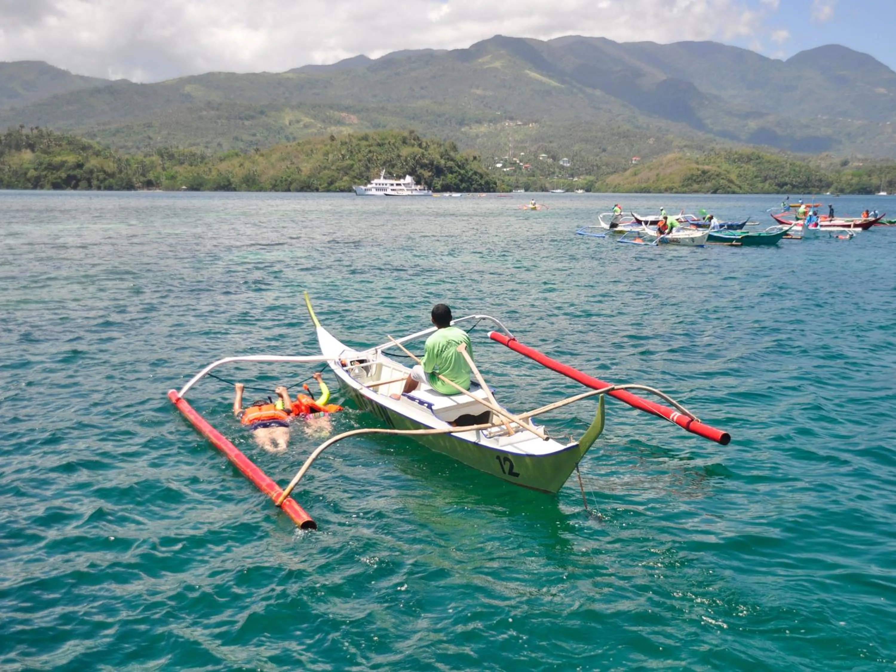 Snorkeling in Badladz Beach and Dive Resort