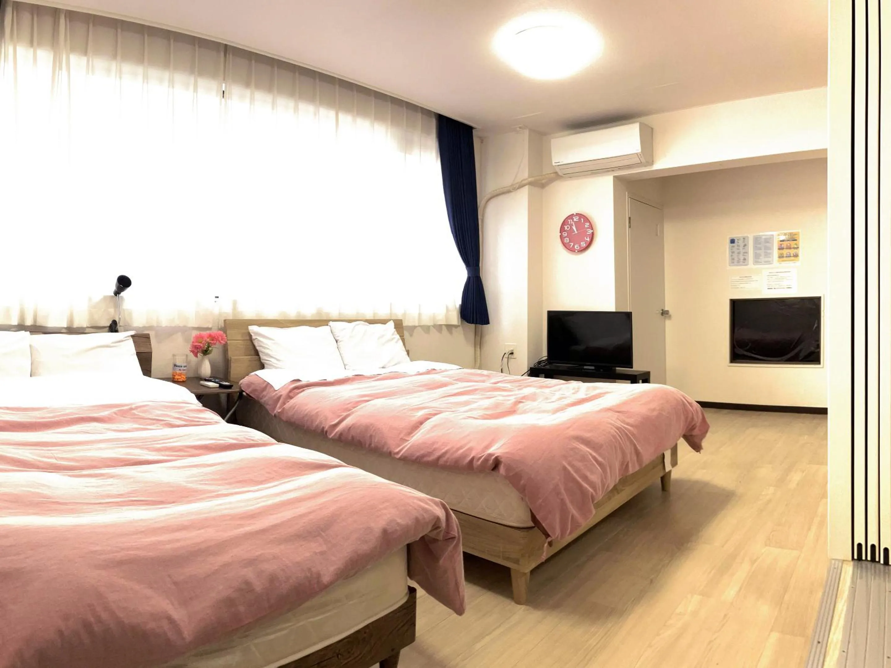 Bedroom, Bed in Calm house Beppumotomachi