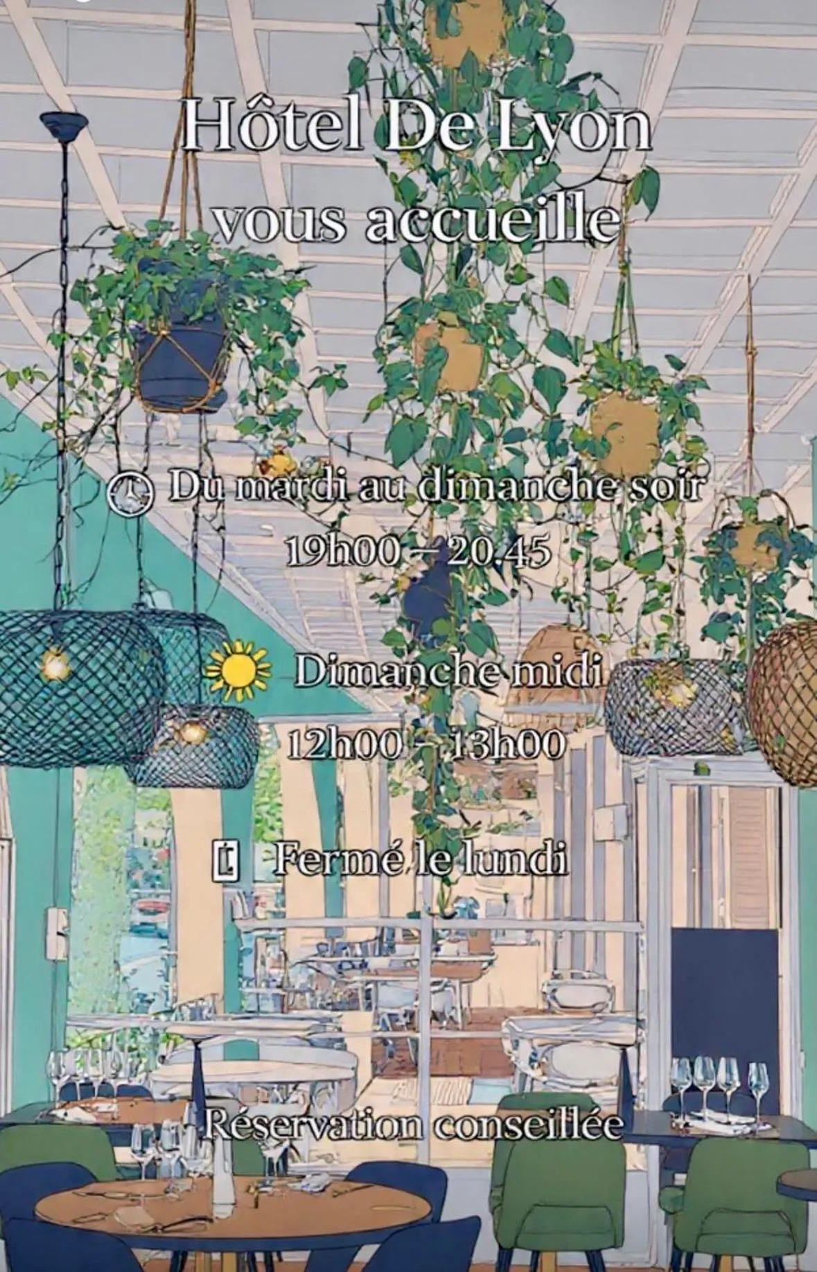 Restaurant/places to eat in Logis Hôtel Restaurant Grand Hôtel de Lyon