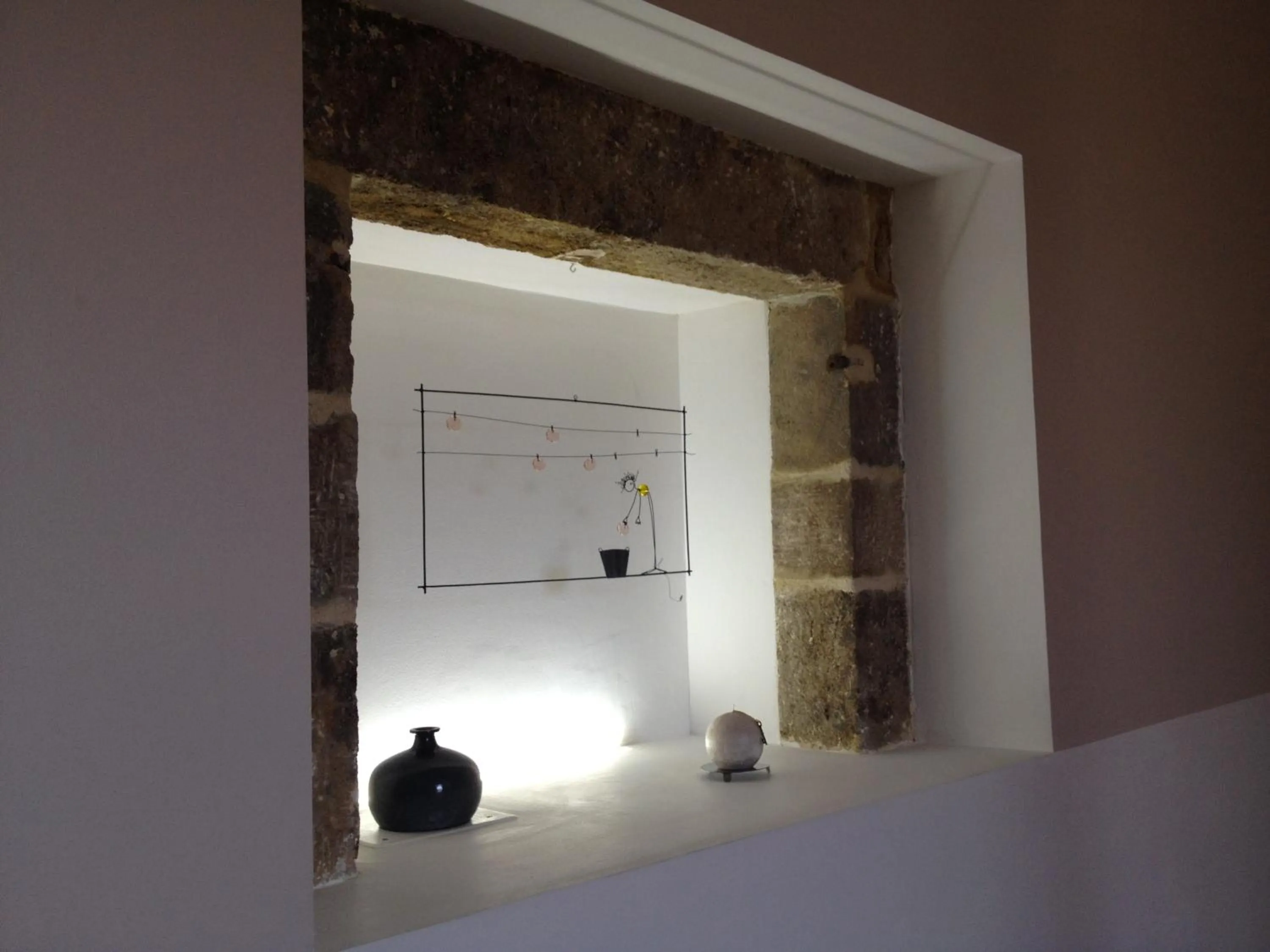 Decorative detail in Le Mas des Loges - Les Vans / Chambonas