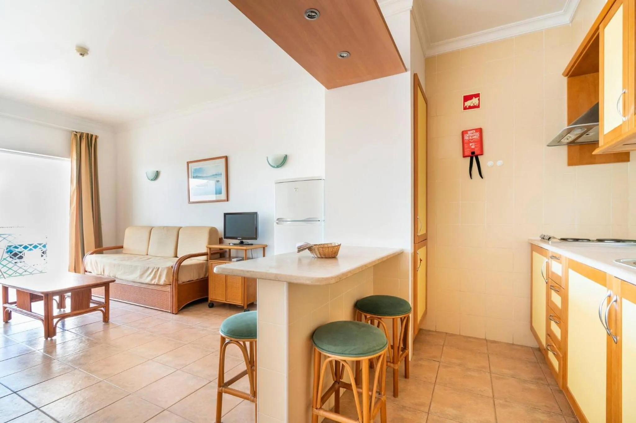 Living room in Apartamentos Turisticos Alagoa Praia