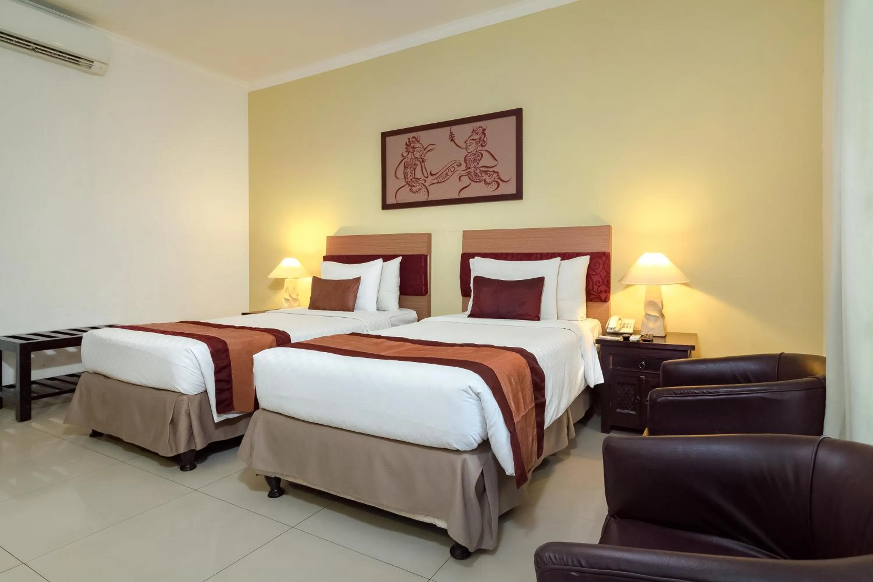 Bedroom, Bed in Sarinande Hotel