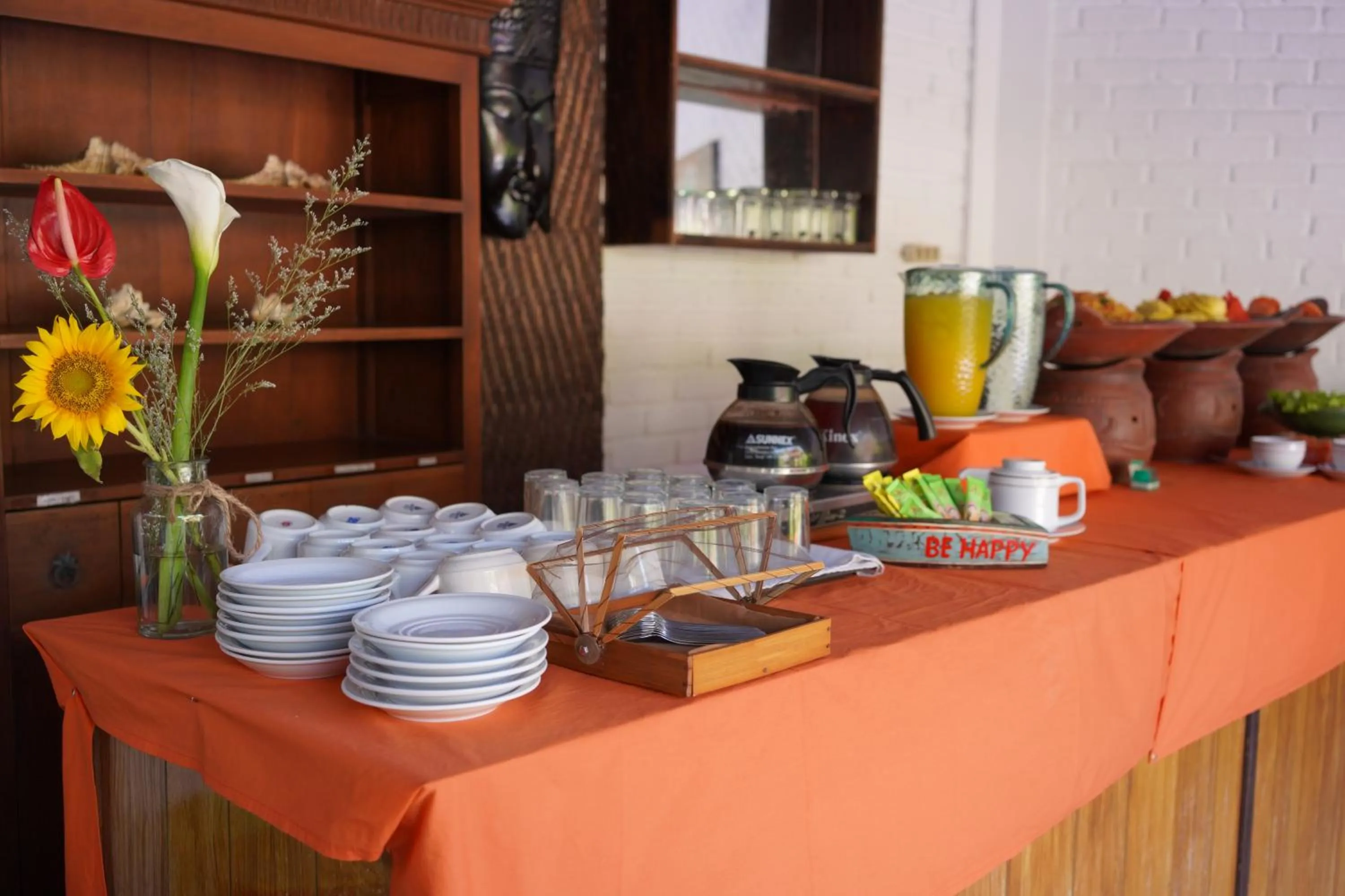 Breakfast in Sarinande Hotel