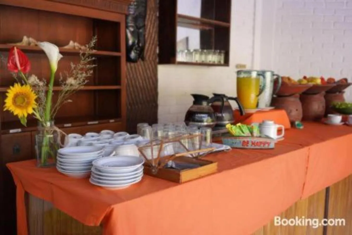 Breakfast in Sarinande Hotel