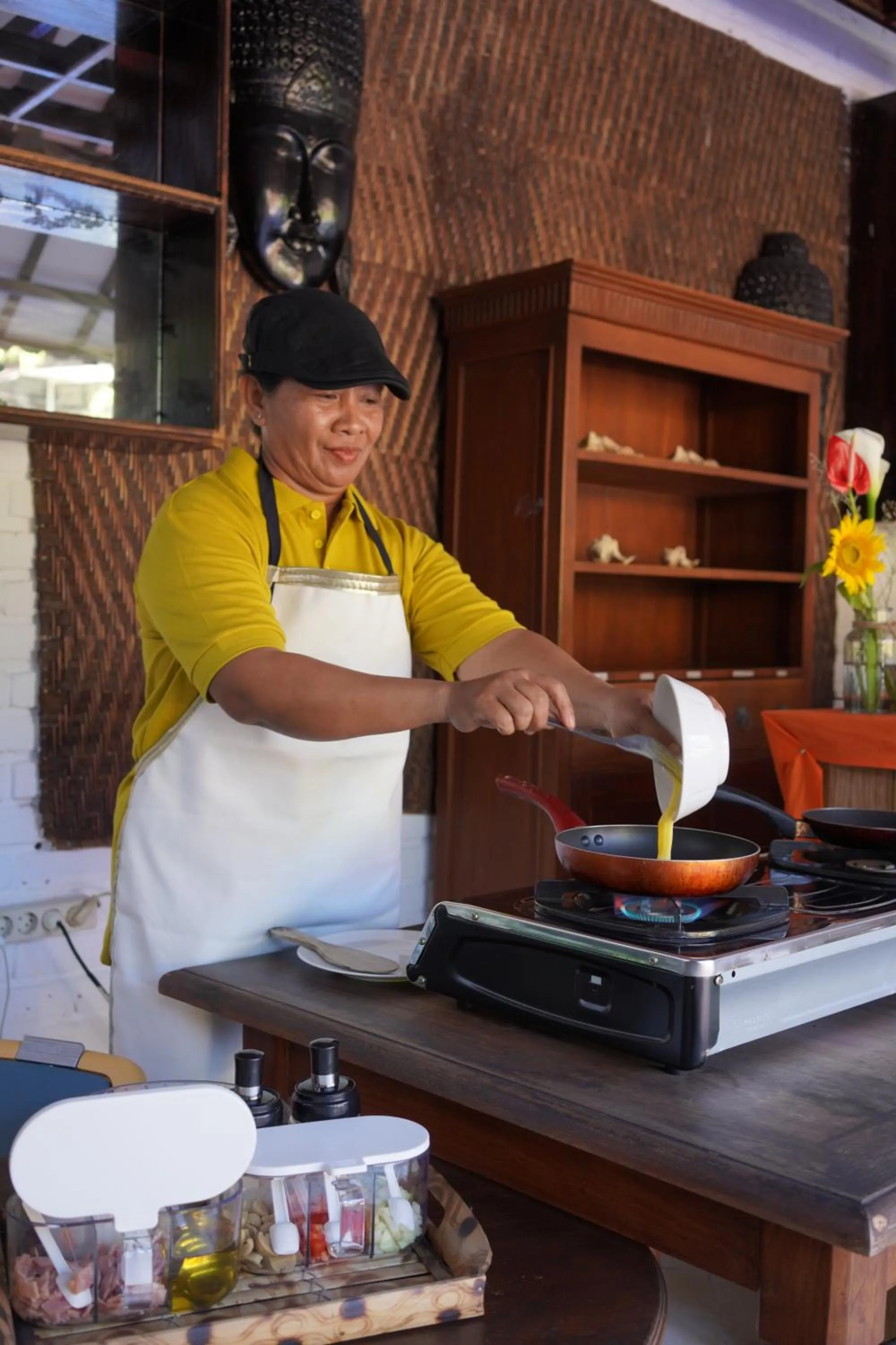 Breakfast in Sarinande Hotel
