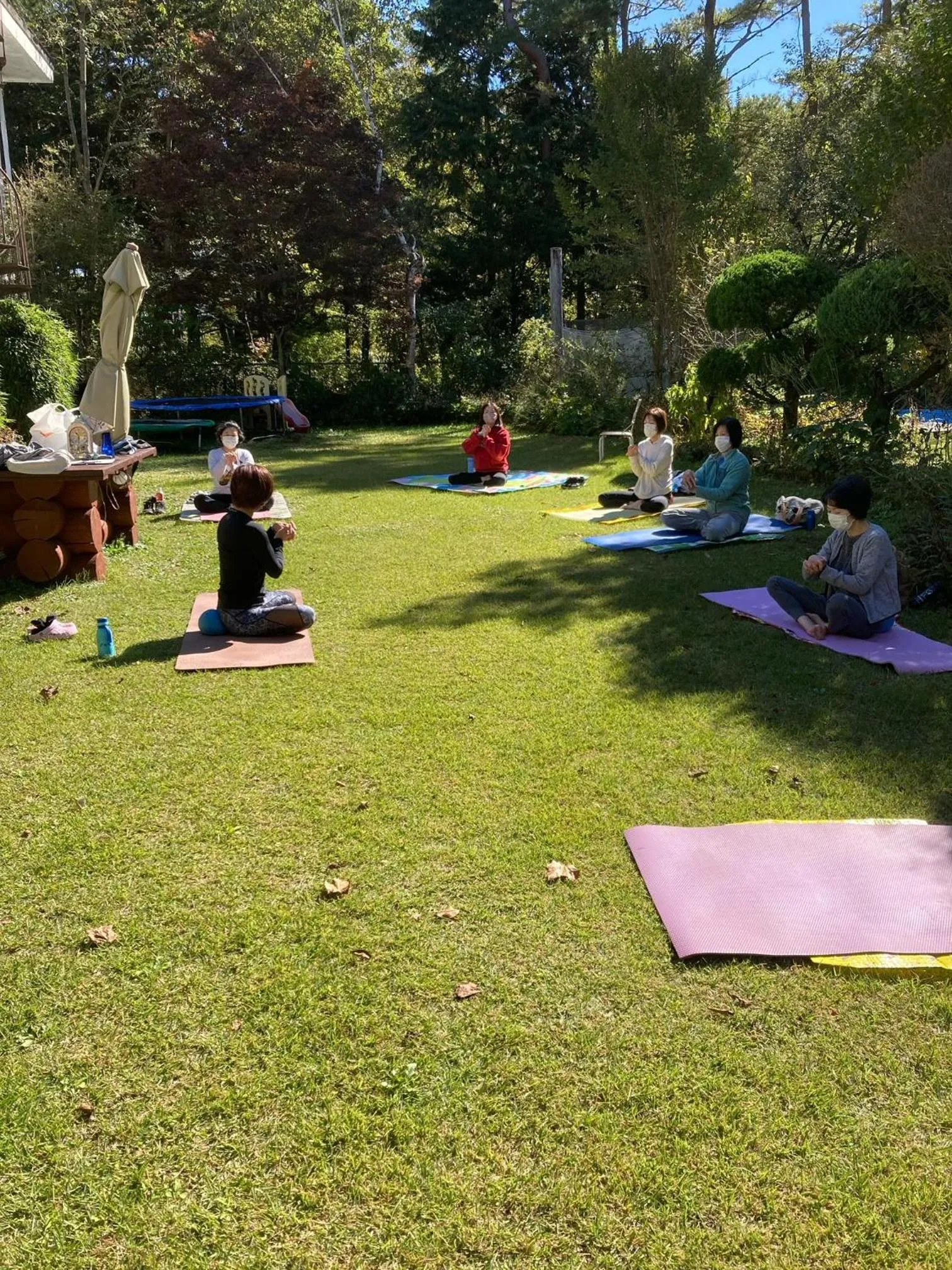 Garden in Ryokan Fujitomita