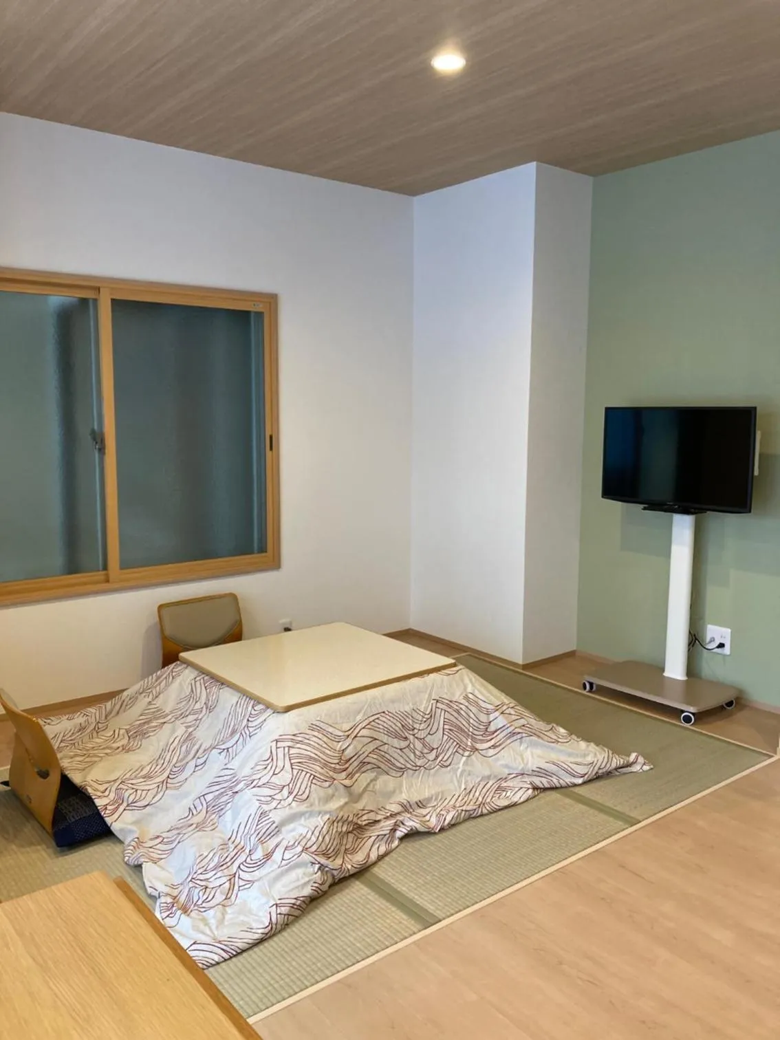 Bed in Ryokan Fujitomita