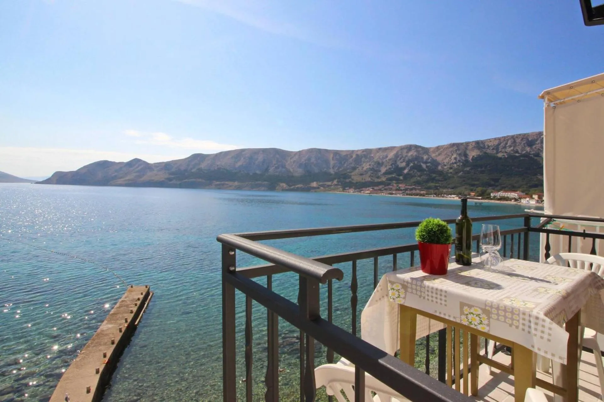 Balcony/Terrace in Studio Mihovil