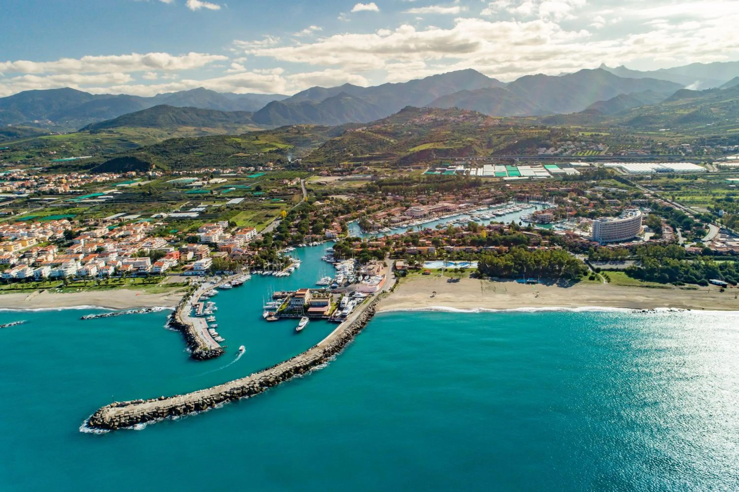 Landmark view in Residence Delfino, Portorosa