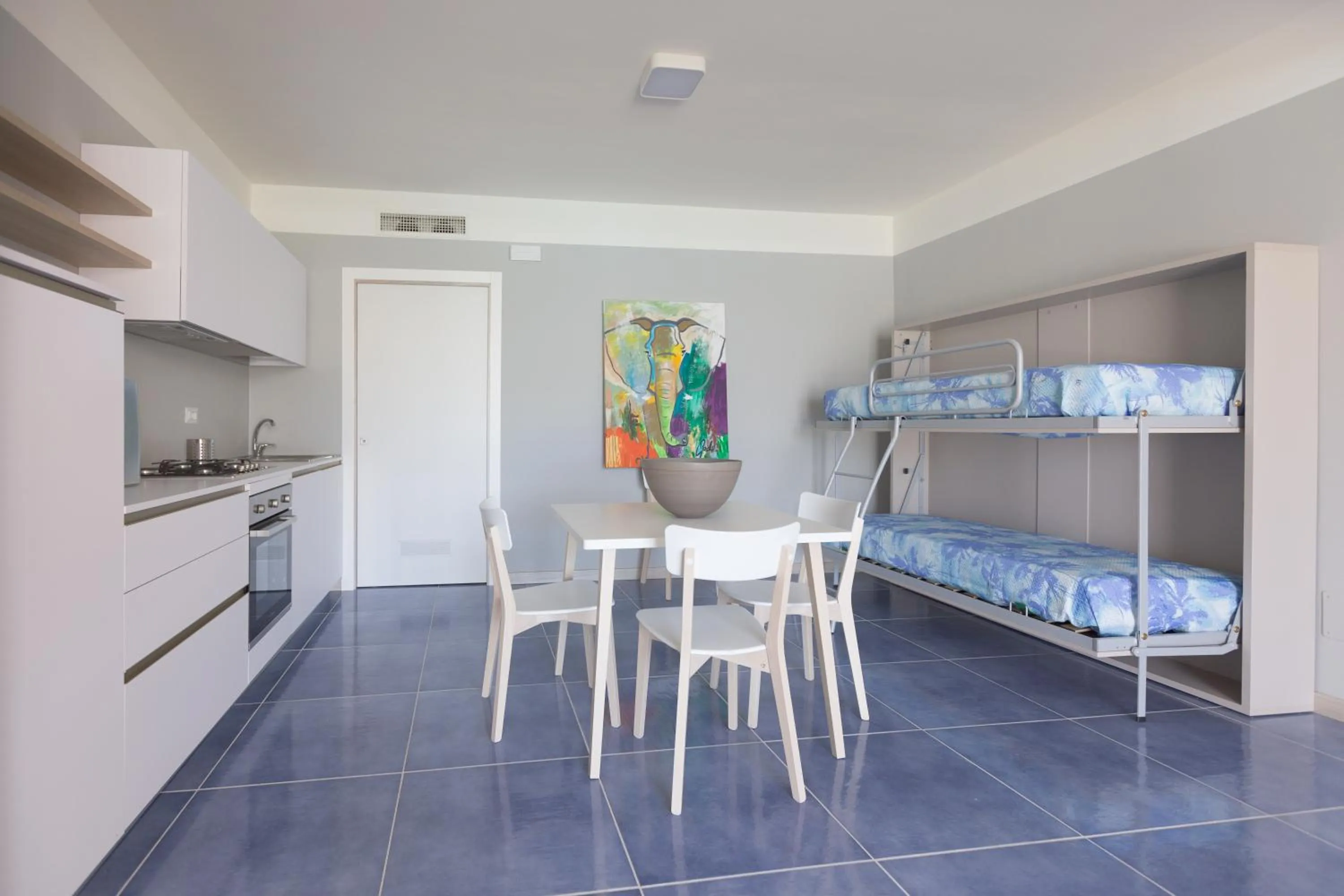 Kitchen or kitchenette in Residence Delfino, Portorosa