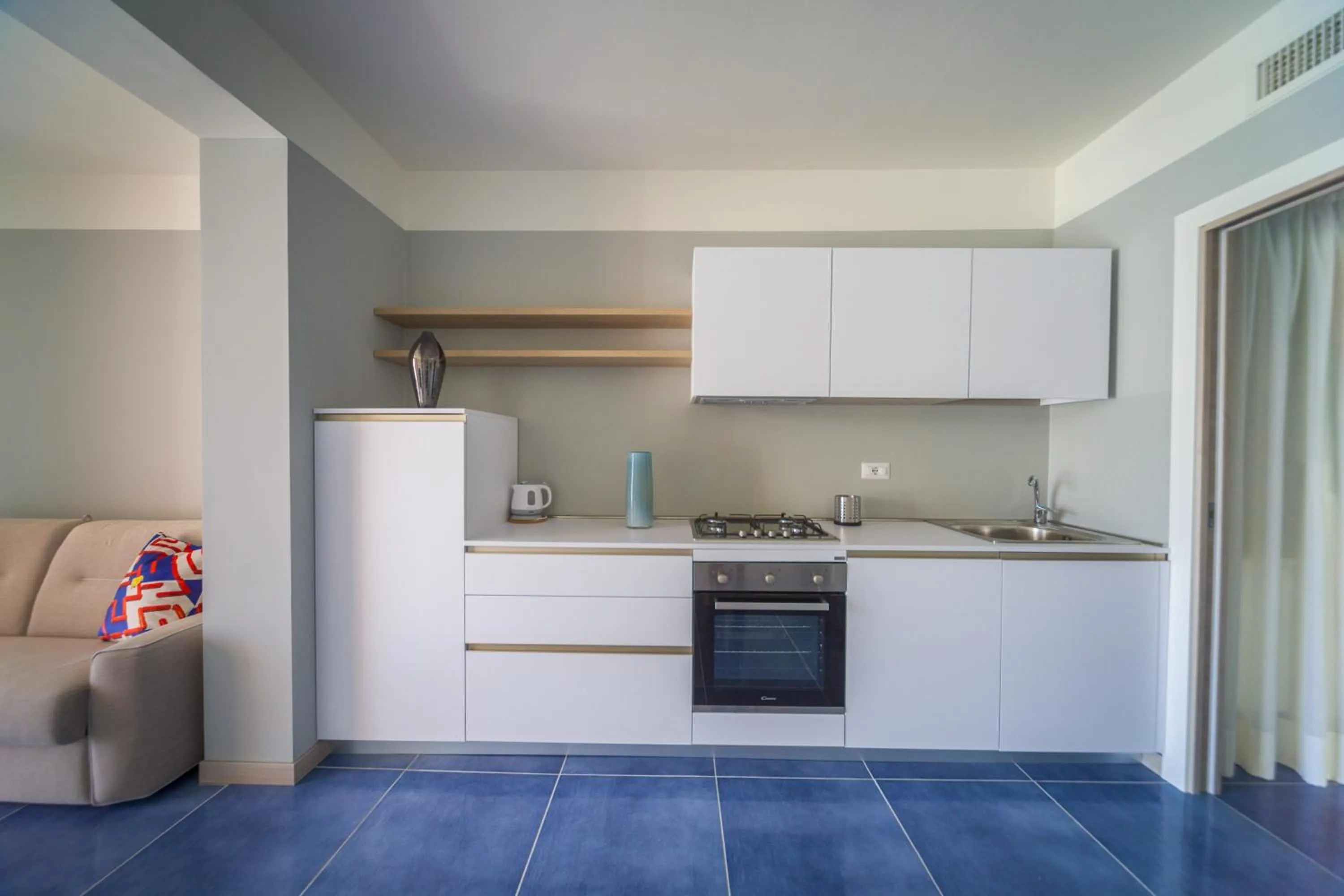 Kitchen or kitchenette in Residence Delfino, Portorosa