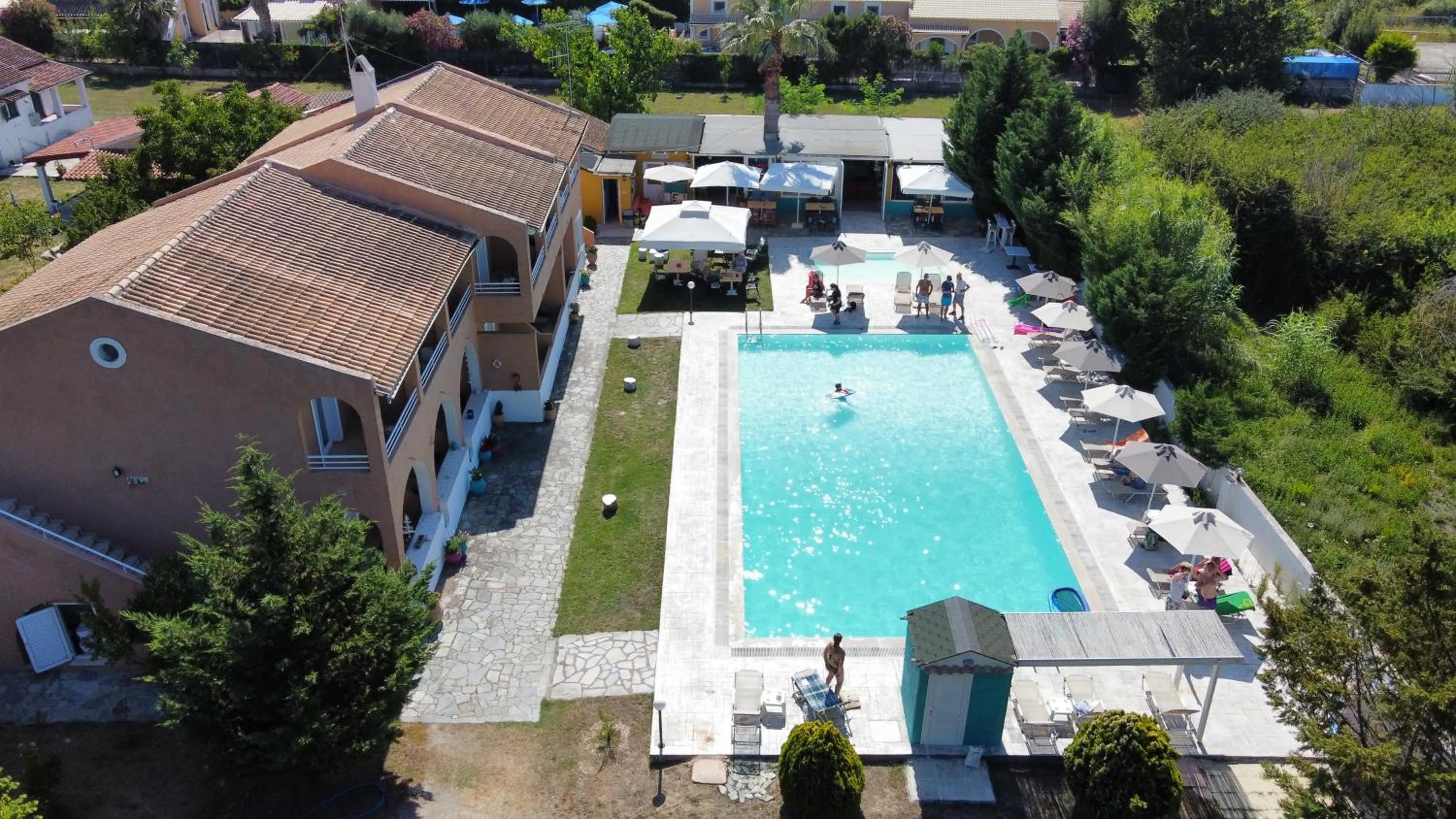 Bird's eye view in Sausan Hotel