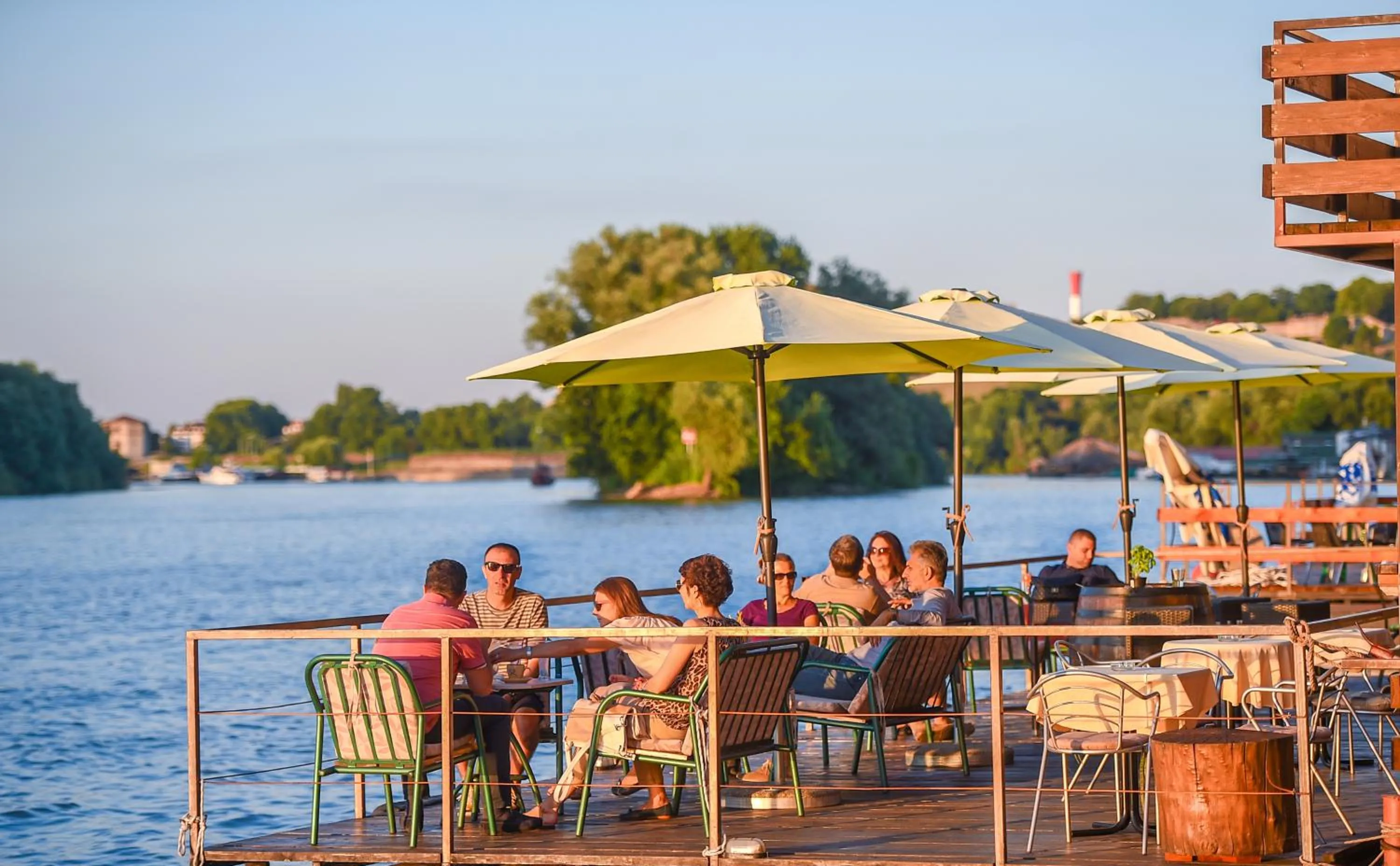 People in San Art Floating Hostel & Apartments