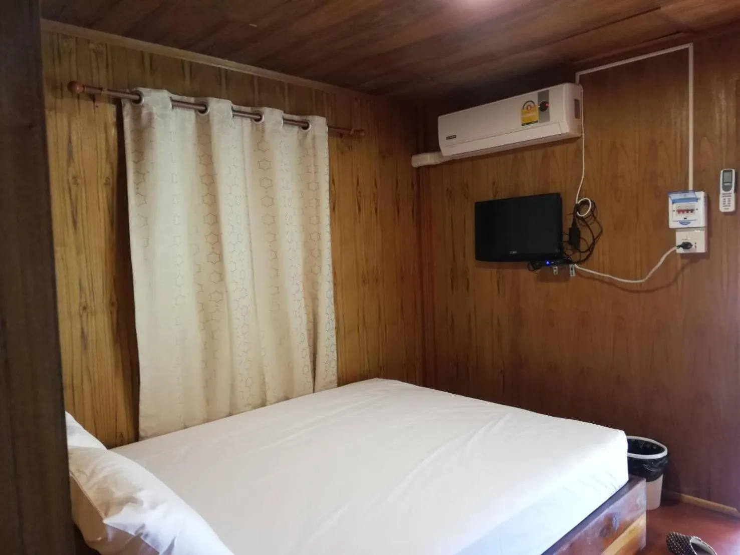 Bed in Taluangjit Resort&Garden