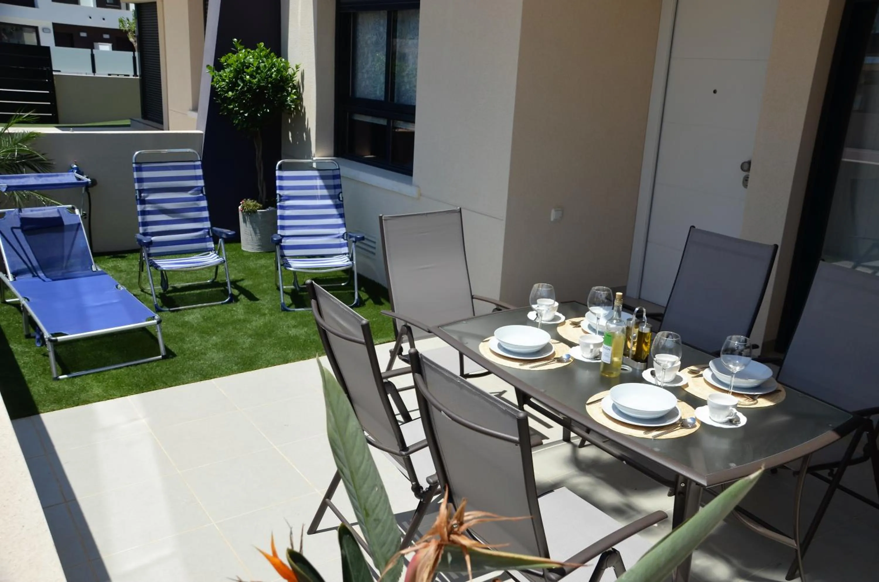 Balcony/Terrace in Higuericas Beach Apartment