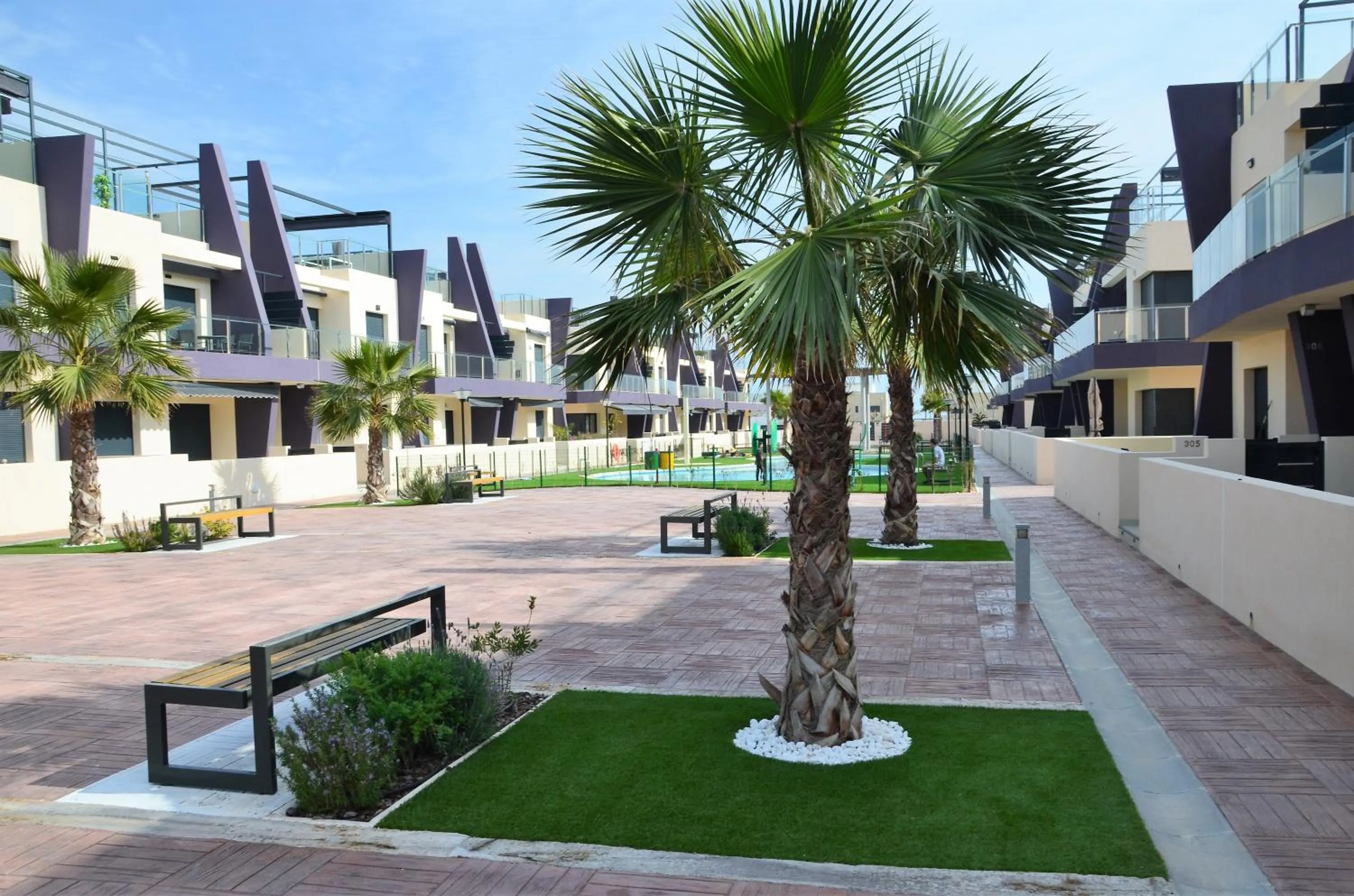 Garden in Higuericas Beach Apartment