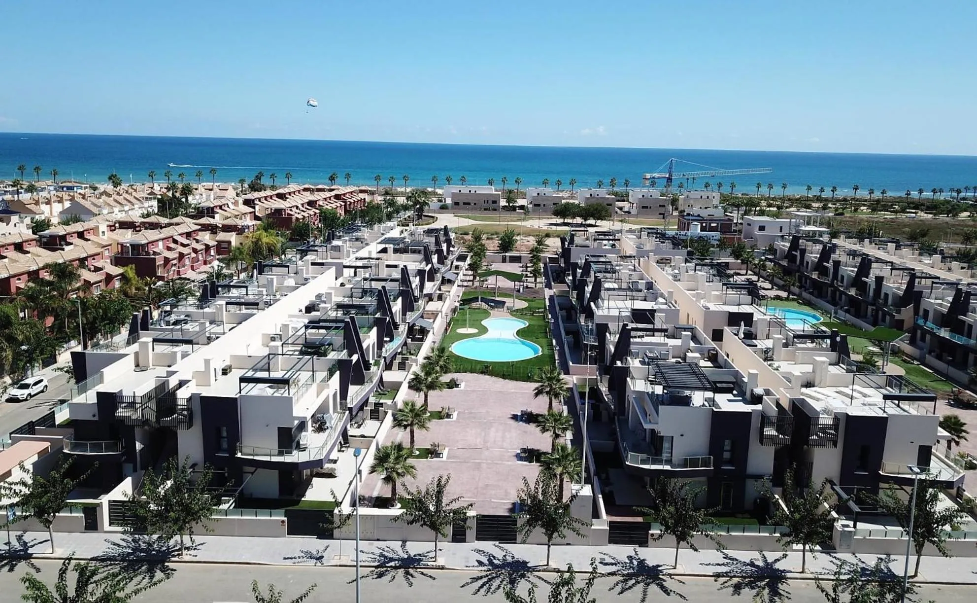 Garden view in Higuericas Beach Apartment