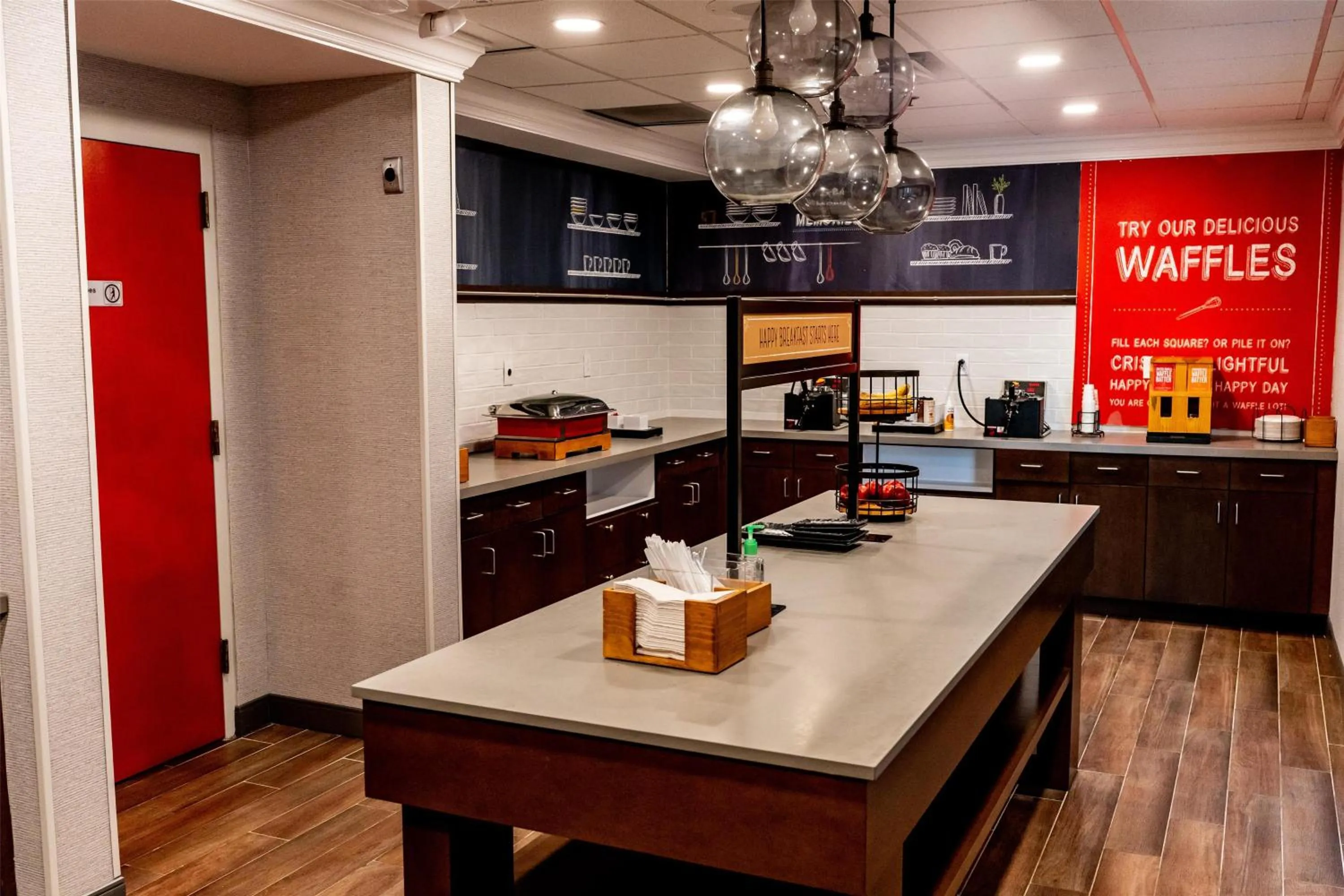 Breakfast in Hampton Inn & Suites Leesburg